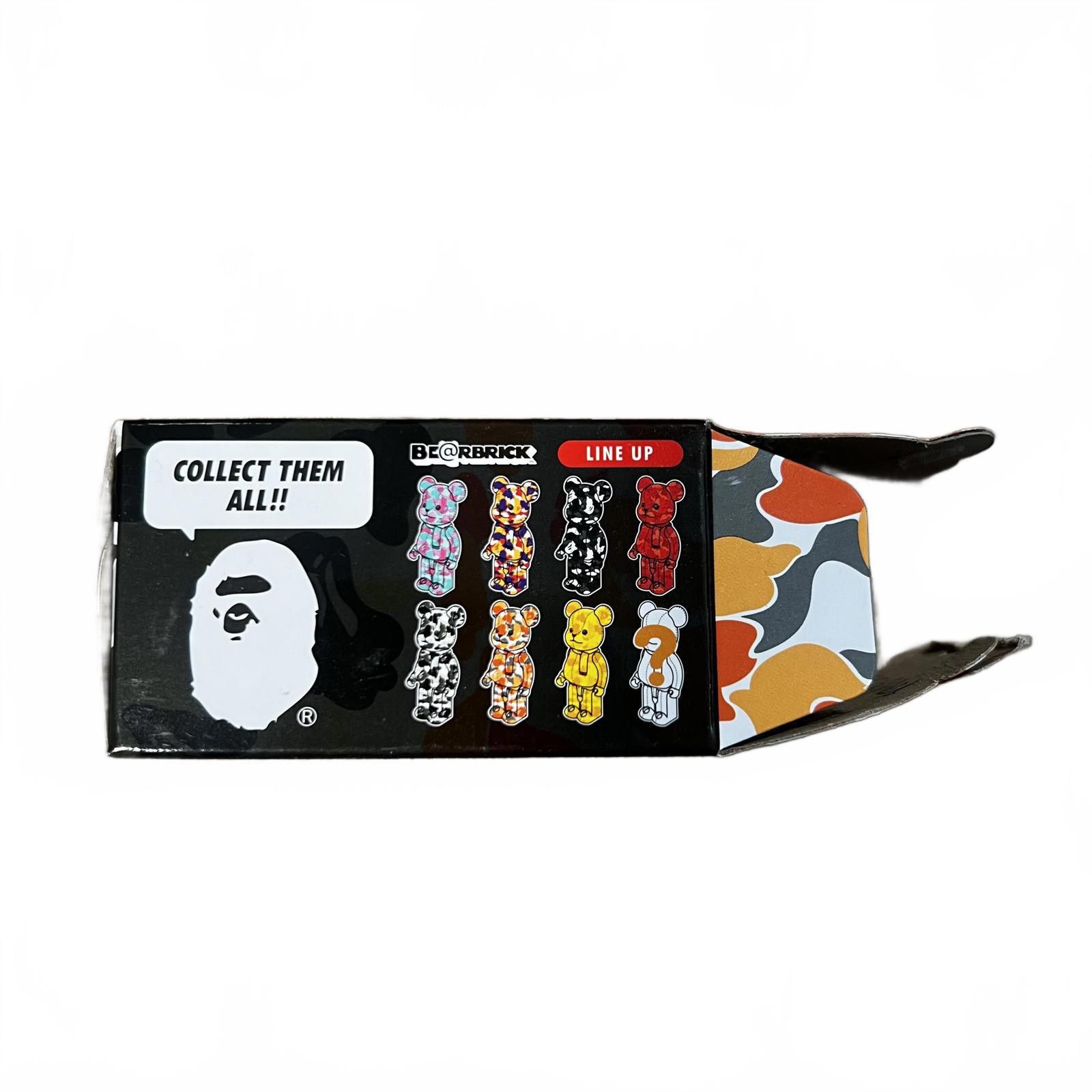 Bape Bearbrick x BAPE 28th Anniversary Camo #3 Orange 100% Size ONE SIZE - 5 Thumbnail