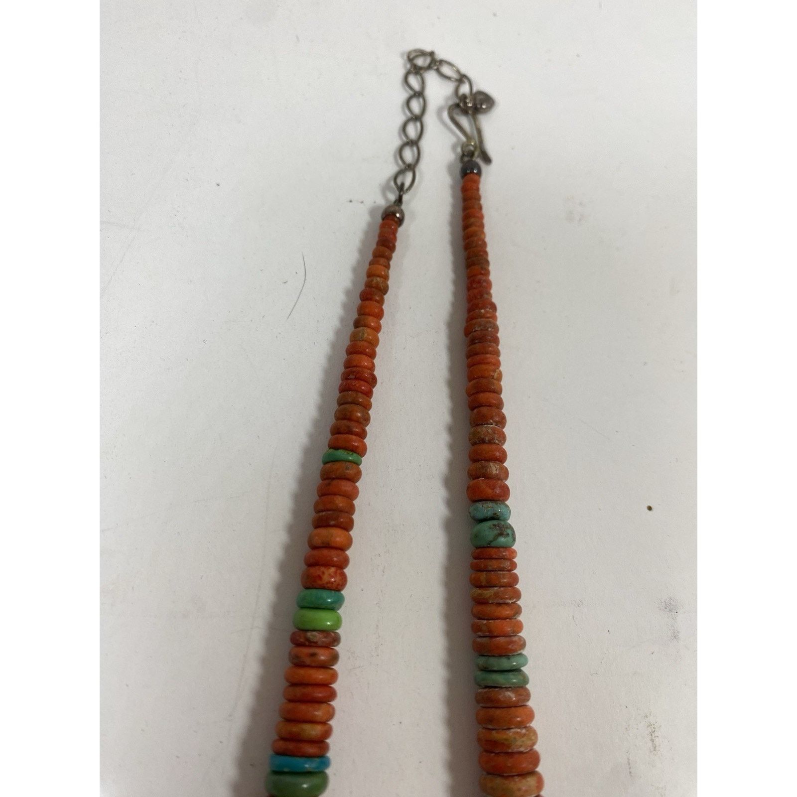 Other Turquoise Coral Necklace and Bracelet Set Sterling Southwest Size ONE SIZE - 8 Thumbnail