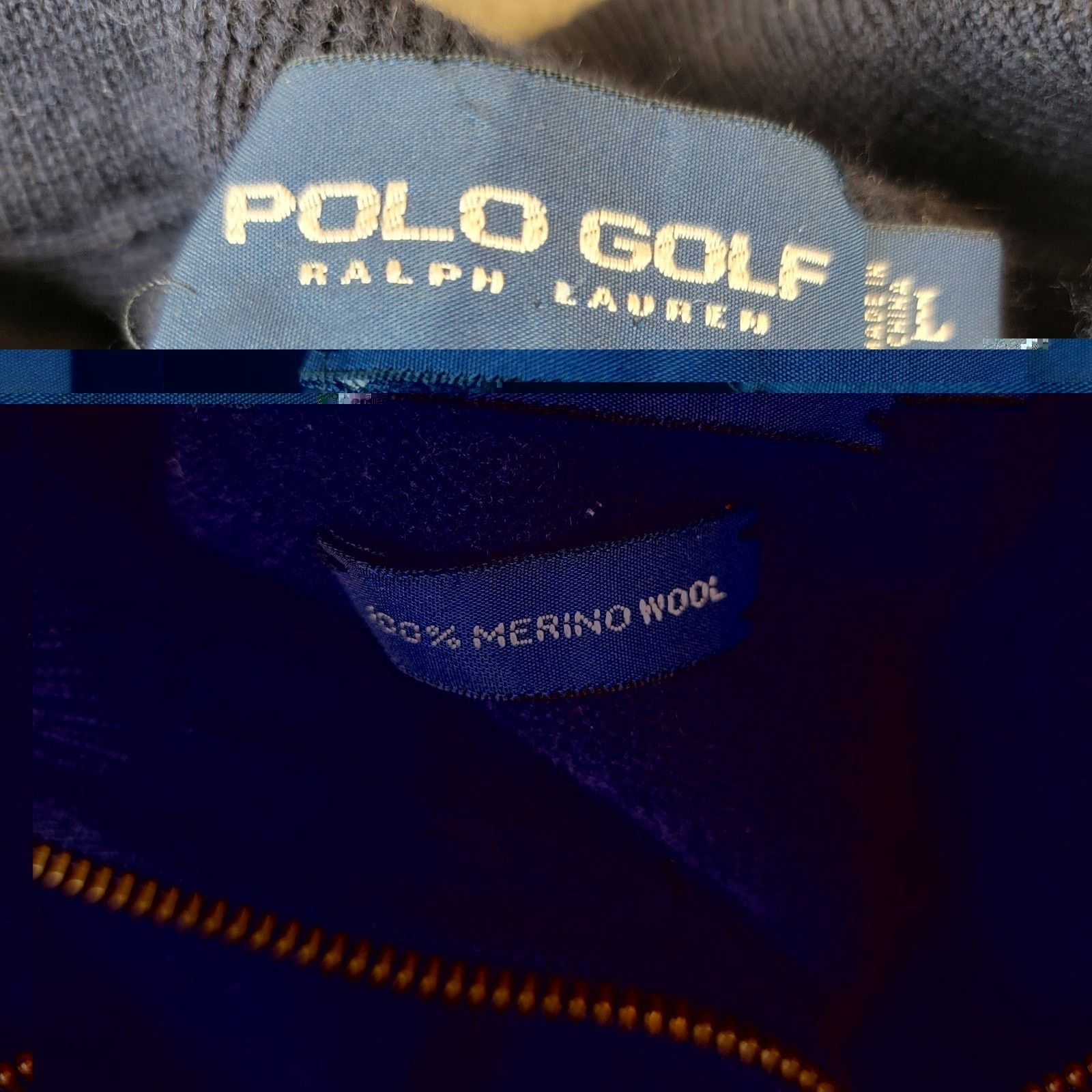 Polo Ralph Lauren Vintage Polo Ralph Lauren Sweater Merino Wool 1/4 Zip Knit Size US L / EU 52-54 / 3 - 11 Thumbnail