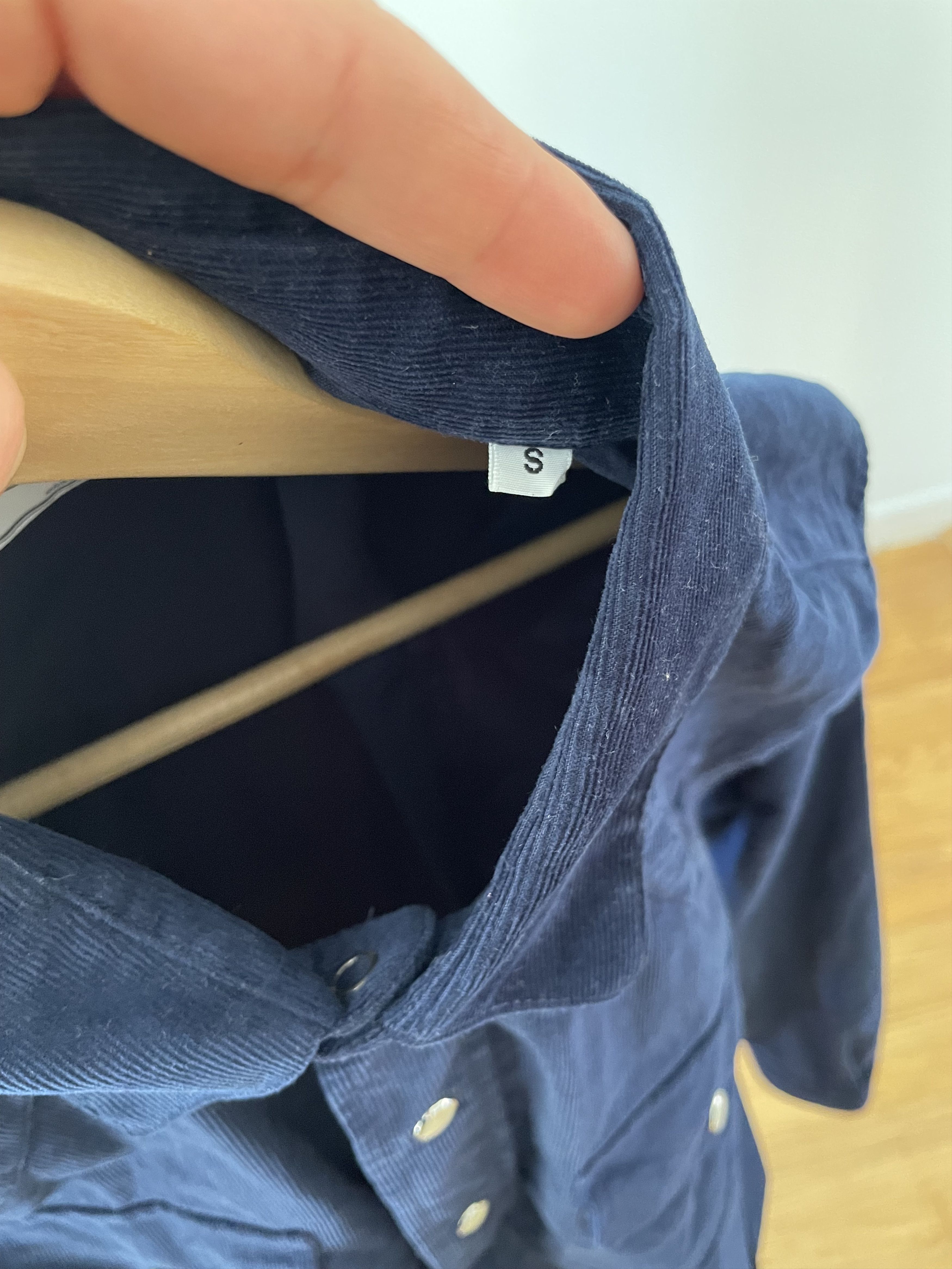 AMI Ami Western Navy button down overshirt corduroy Size US S / EU 44-46 / 1 - 5 Thumbnail