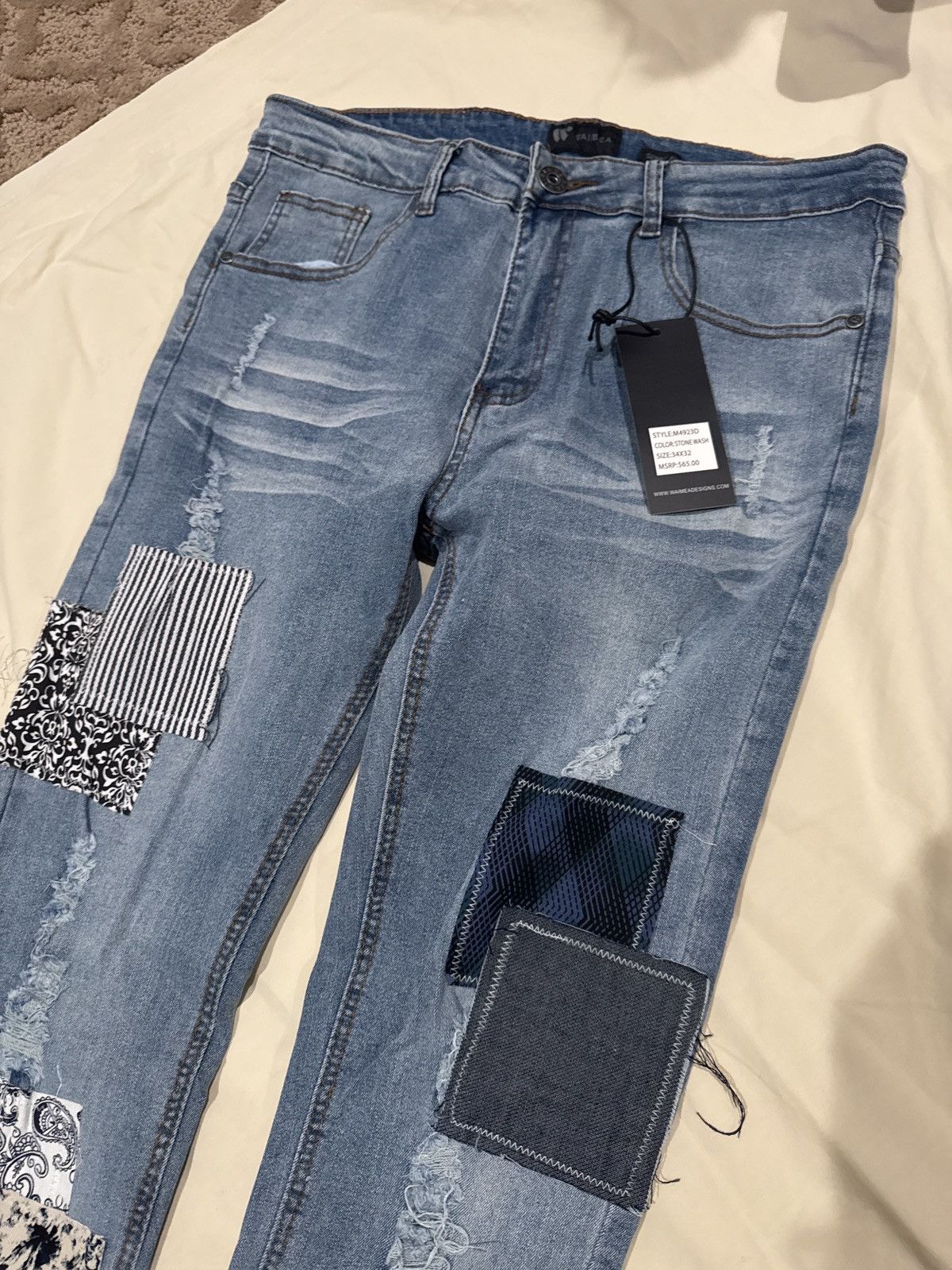 Waimea Waime designs blue denim 34x32 Size US 34 / EU 50 - 5 Thumbnail