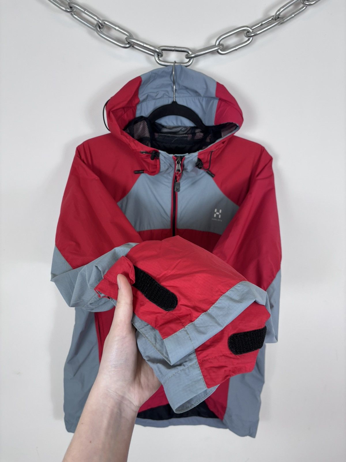 Haglofs Haglofs Men’s Windbreaker Jacket Gore Windstopper Hooded Size US L / EU 52-54 / 3 - 12 Thumbnail