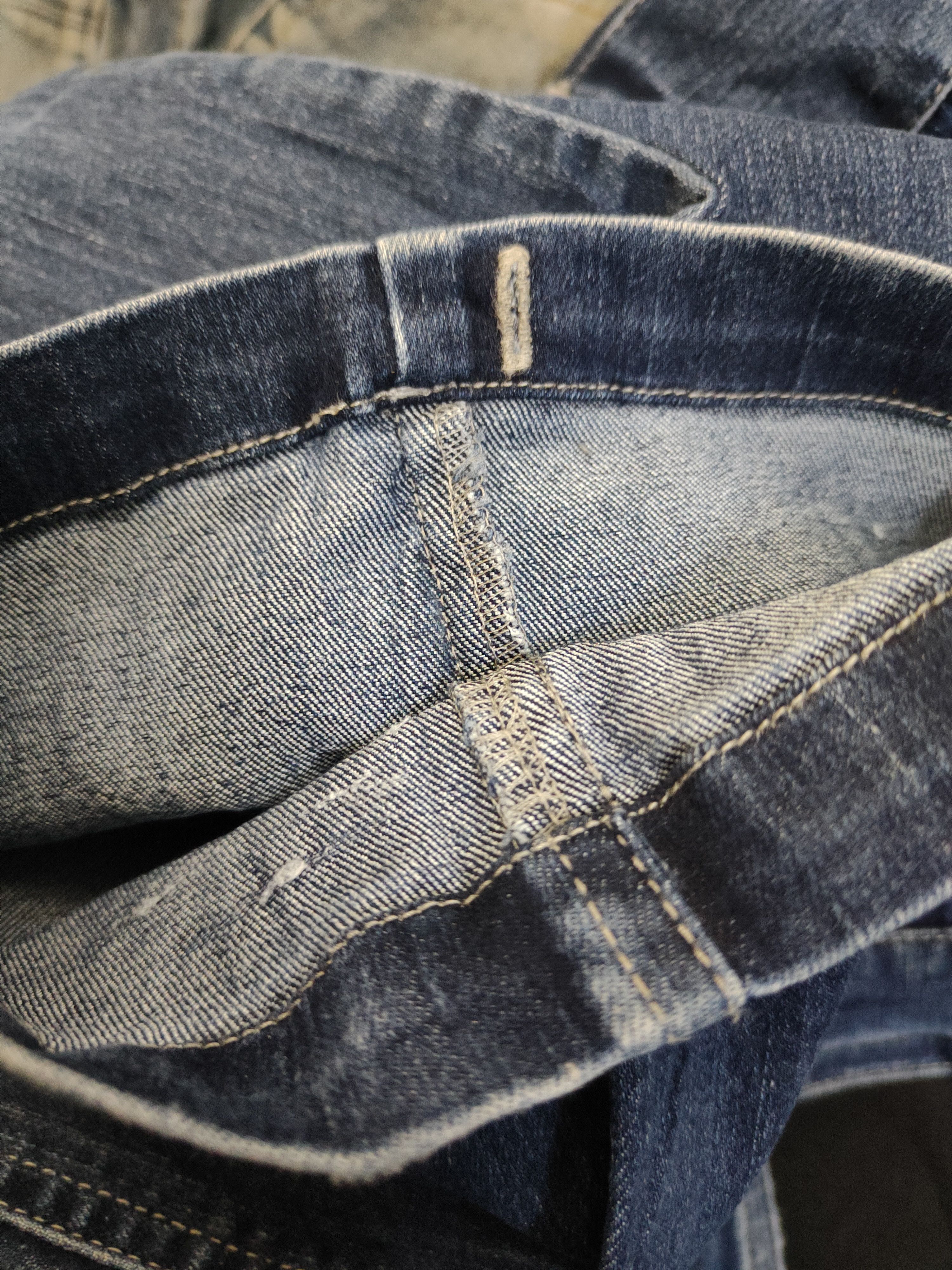 Japanese Brand Japanese Brand Dark Blue Distressed Ripped Jeans #W2084 Size US 34 / EU 50 - 13 Thumbnail