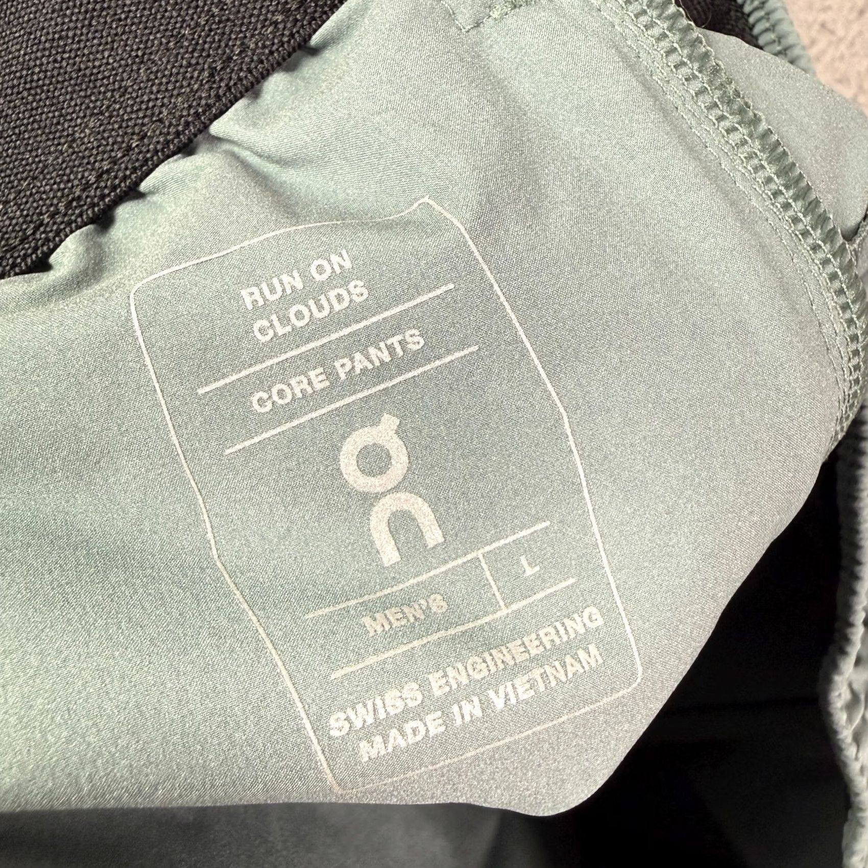 Kith KITH On Core Pants Mens Large Olive Green Track Running Ankle Zip Drawstring NEW Size US 33 - 6 Thumbnail
