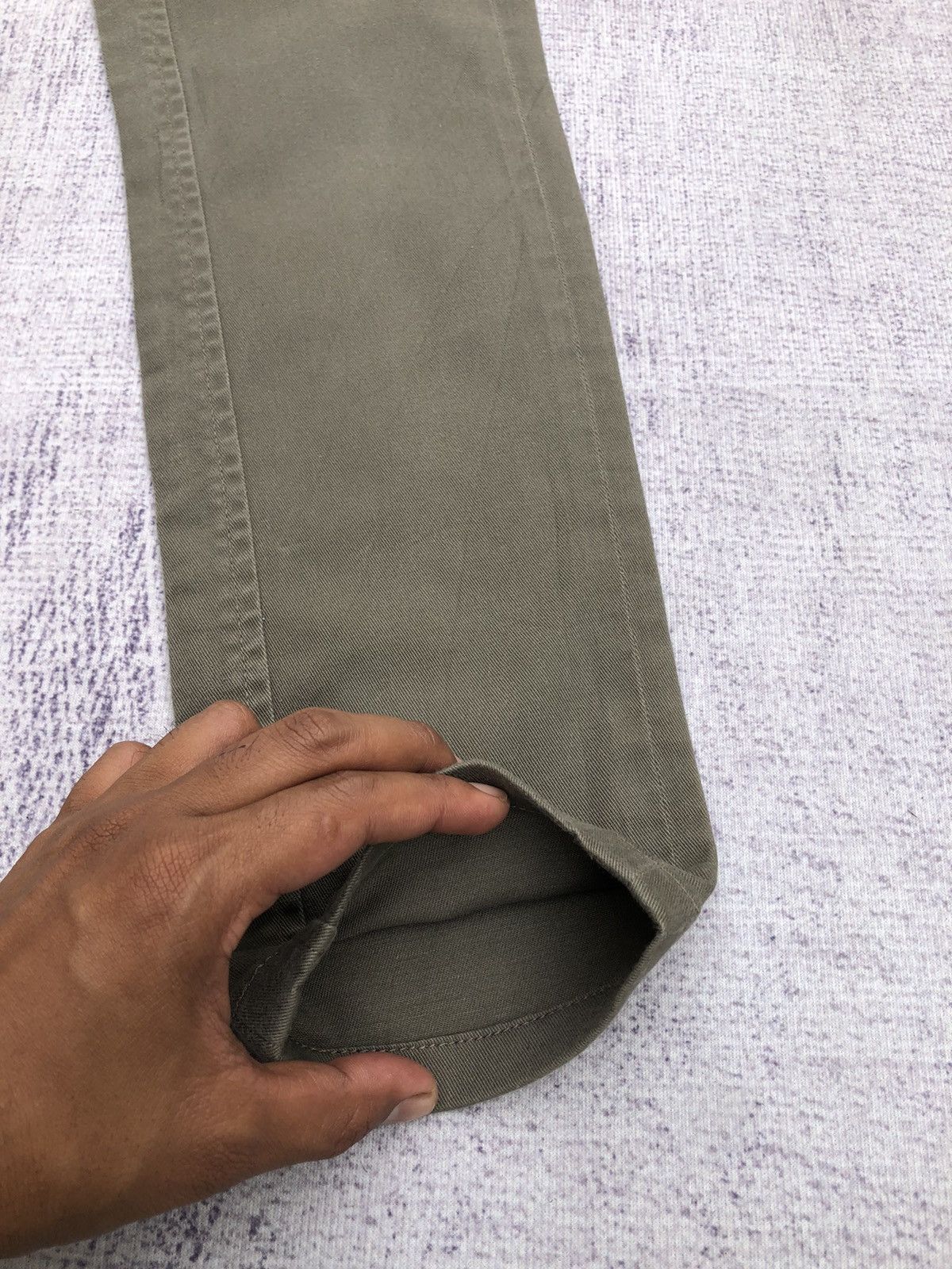 Japanese Brand × Olive Cargo Pants Olive Reflect Multipocket Tactical Utility Size US 27 - 4 Thumbnail