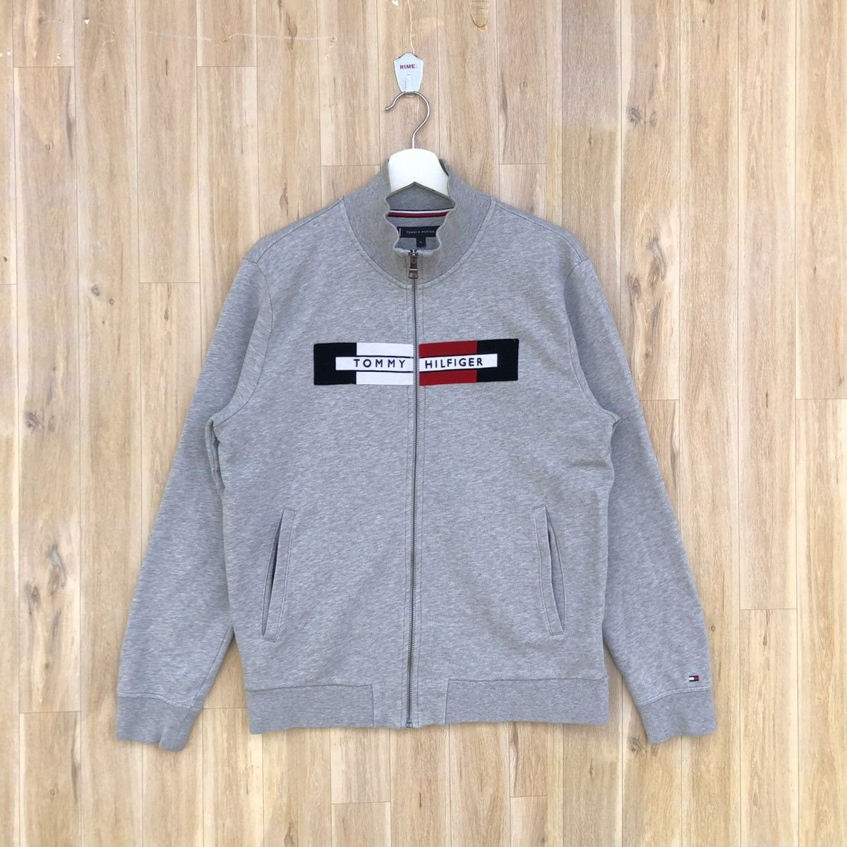 Tommy Hilfiger Tommy Hilfiger Zipper Sweatshirt Pullover Size US XL / EU 56 / 4 - 1 Thumbnail