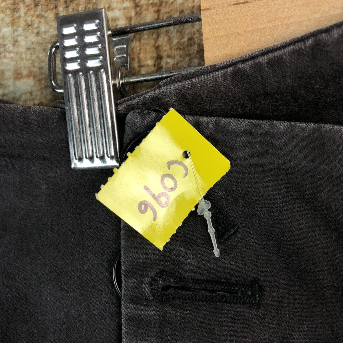 Japanese Brand × Vintage DL Homspun made in japan Dark Blue Casual Pants #C096 Size US 28 / EU 44 - 9 Thumbnail