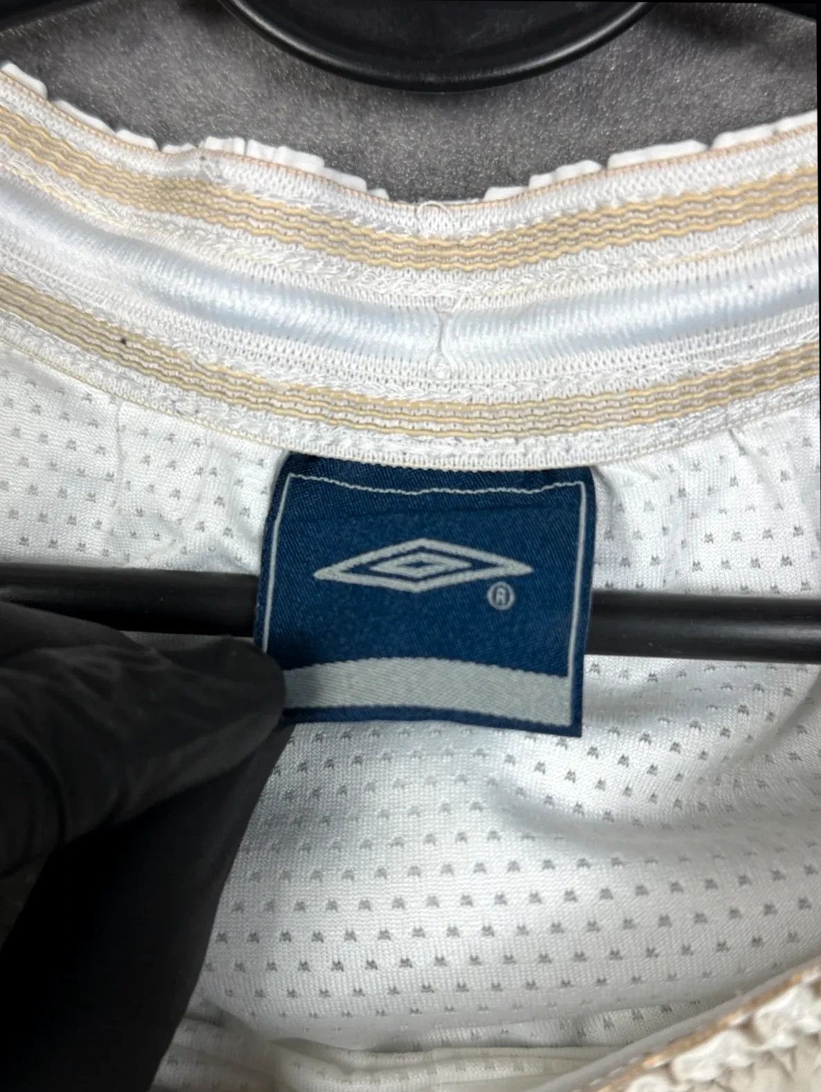 Umbro Umbro FC Rangers rugby shorts club white blue Size US 44 / EU 60 - 4 Thumbnail