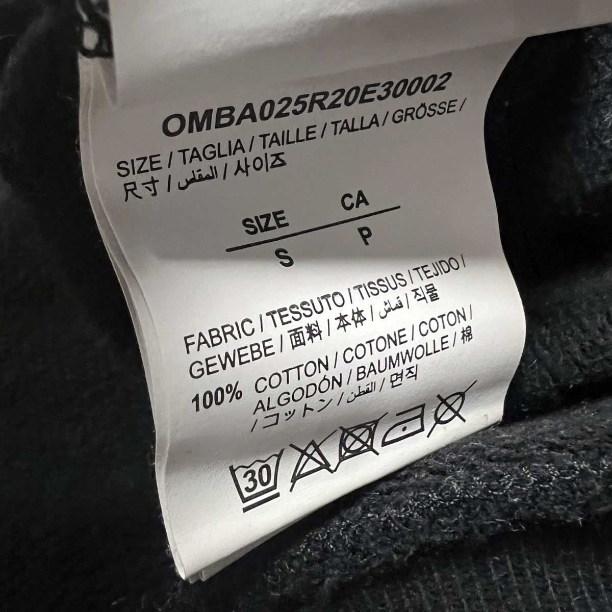 Off-White Tape Arrows Black Sweatshirt