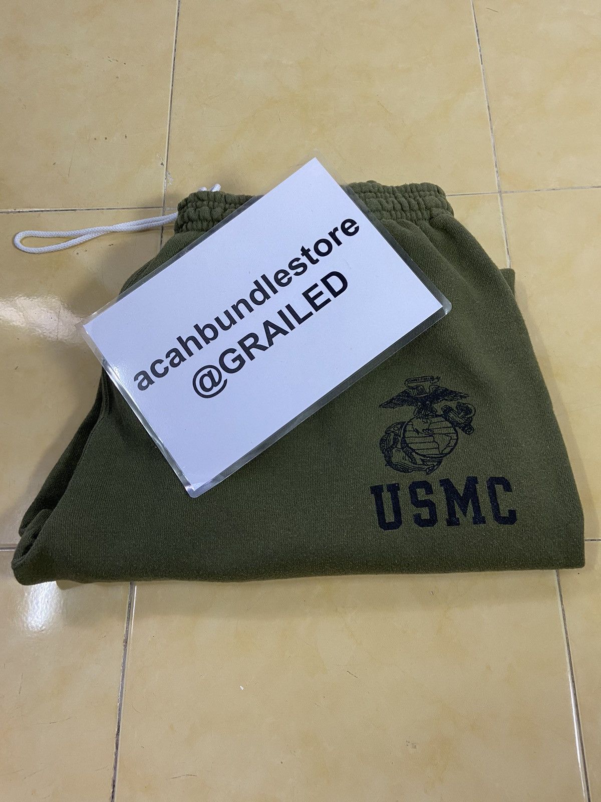 Vintage VINTAGE USMC ARMY SOFFE JOGGERS PANTS Size US 33 - 14 Thumbnail
