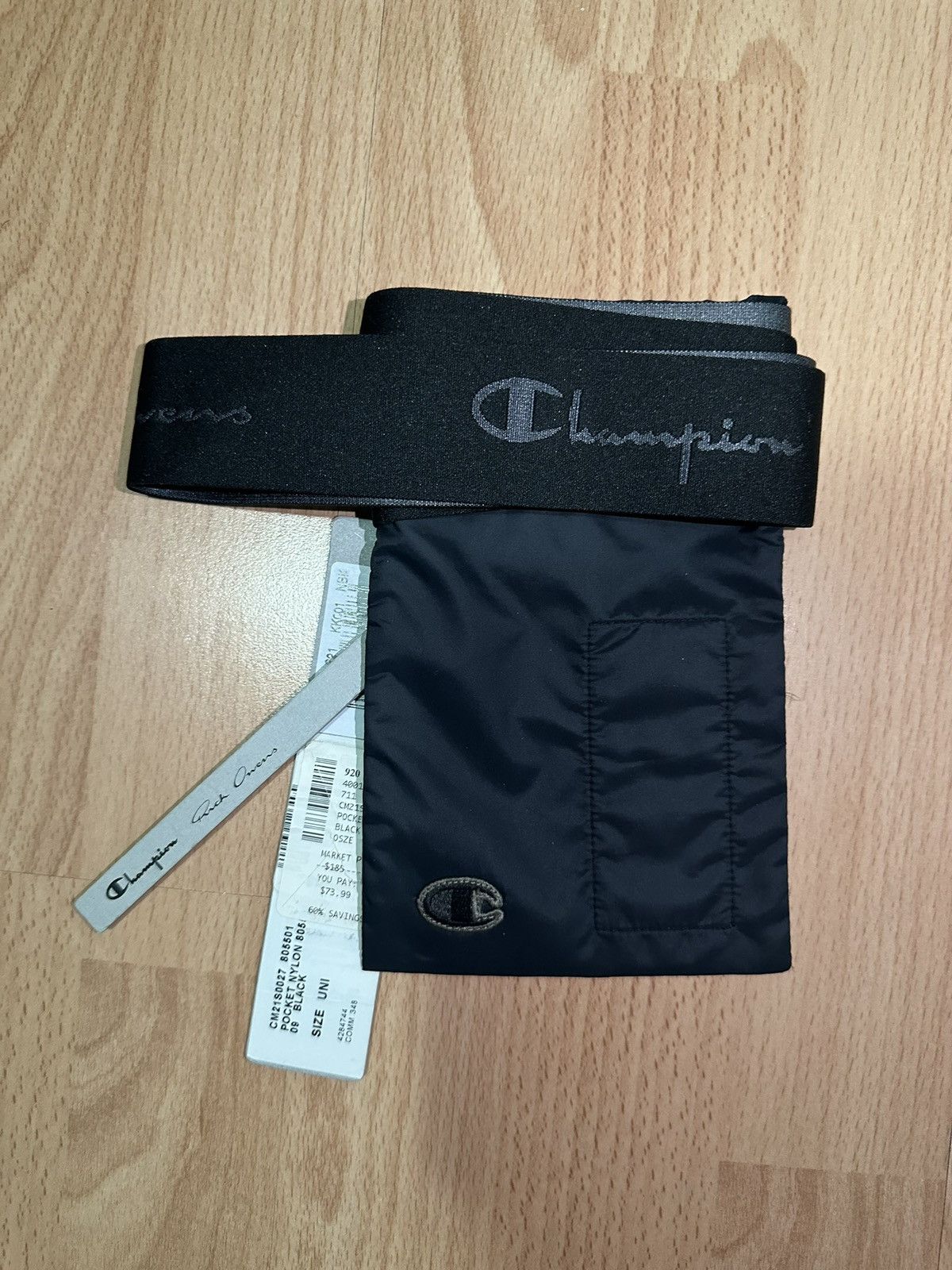 Champion × Rick Owens Rick Owens x Champion Shoulder Bag Size ONE SIZE - 5 Thumbnail