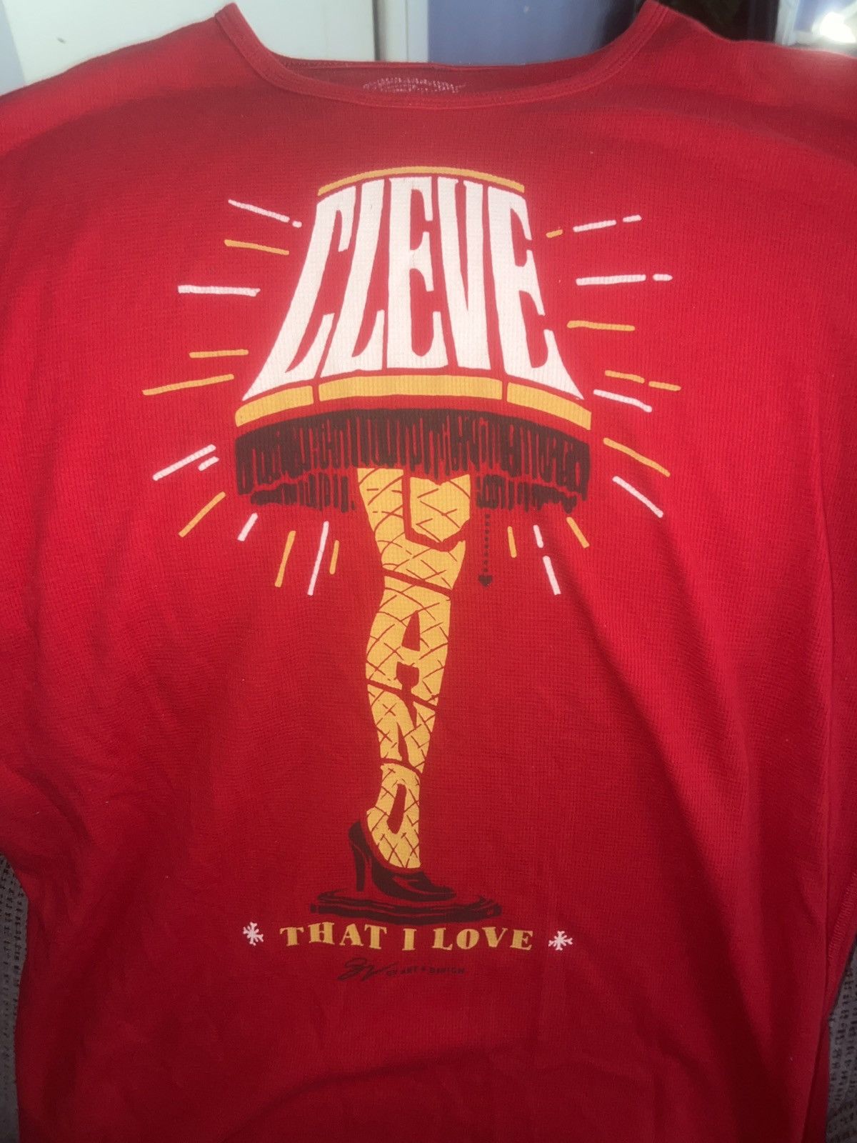 Hypebeast GV Art + Design Cleveland That I Love A Christmas Story LS T Size US XL / EU 56 / 4 - 2 Thumbnail