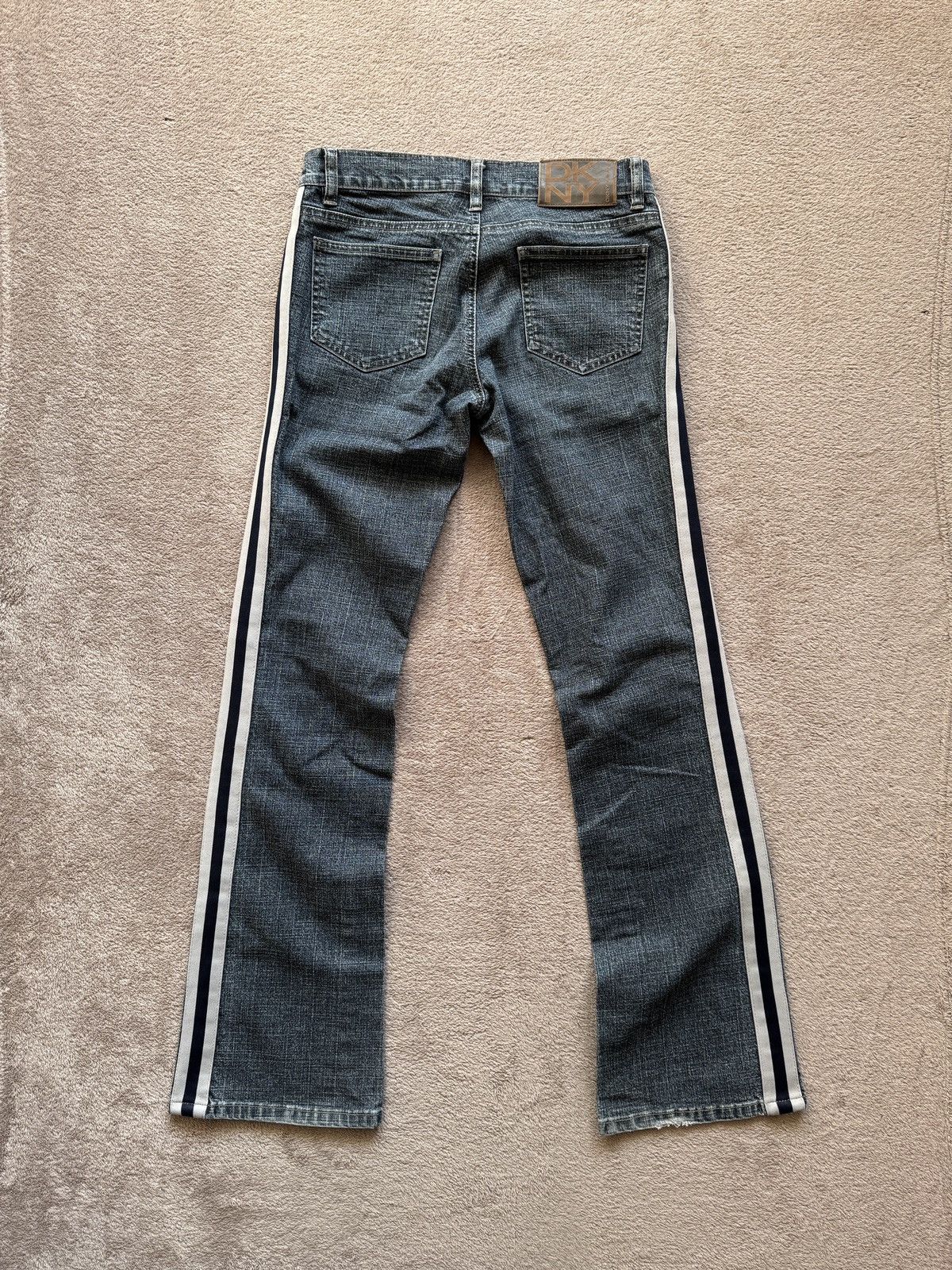 If Six Was Nine Flared DKNY Y2K Crazy Jean LGB ifsixwasnine vibe Size 27" / US 4 / IT 40 - 5 Thumbnail