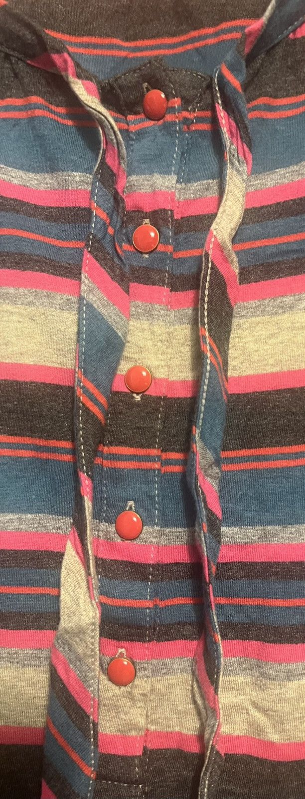 Marc by Marc Jacobs Authentic Marc by Marc Jacobs striped top medium buttons Size M / US 6-8 / IT 42-44 - 2 Thumbnail