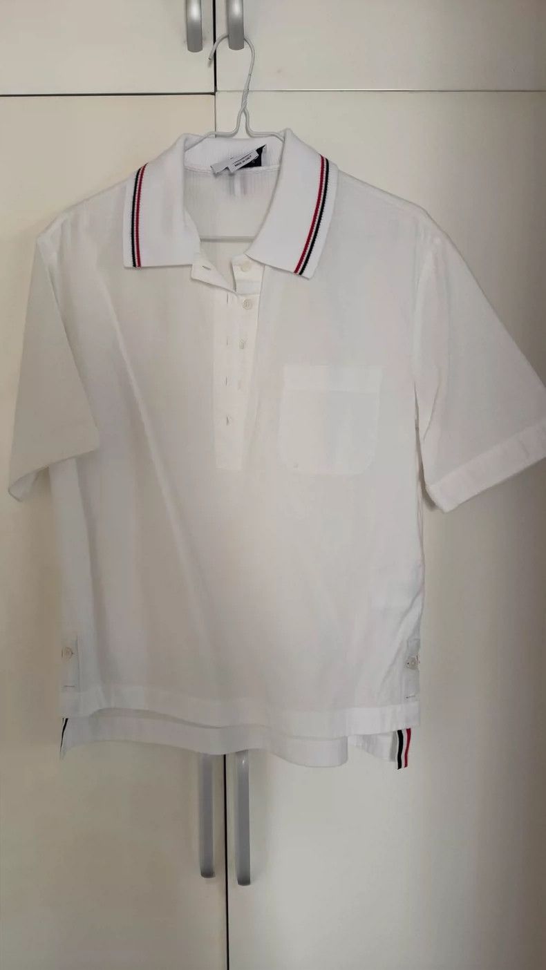 Thom Browne Thom Browne Short sleeve POLO shirt Size US XXS / EU 40 - 2 Thumbnail
