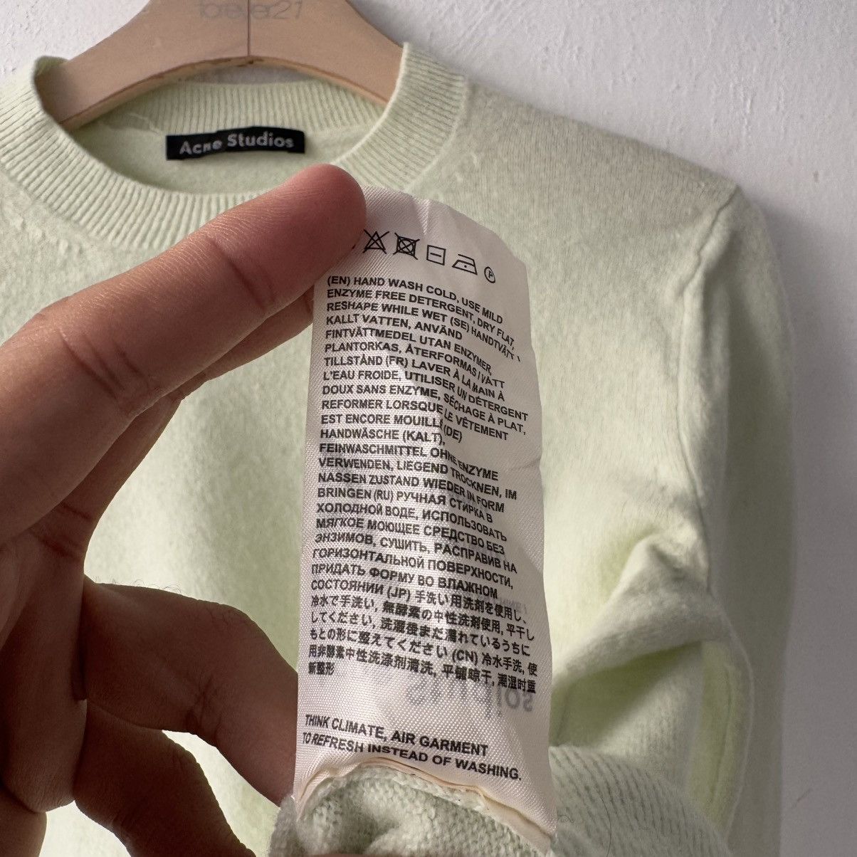 Acne Studios Acne Studio Face Logo Jumper Sweater Size S / US 4 / IT 40 - 12 Thumbnail