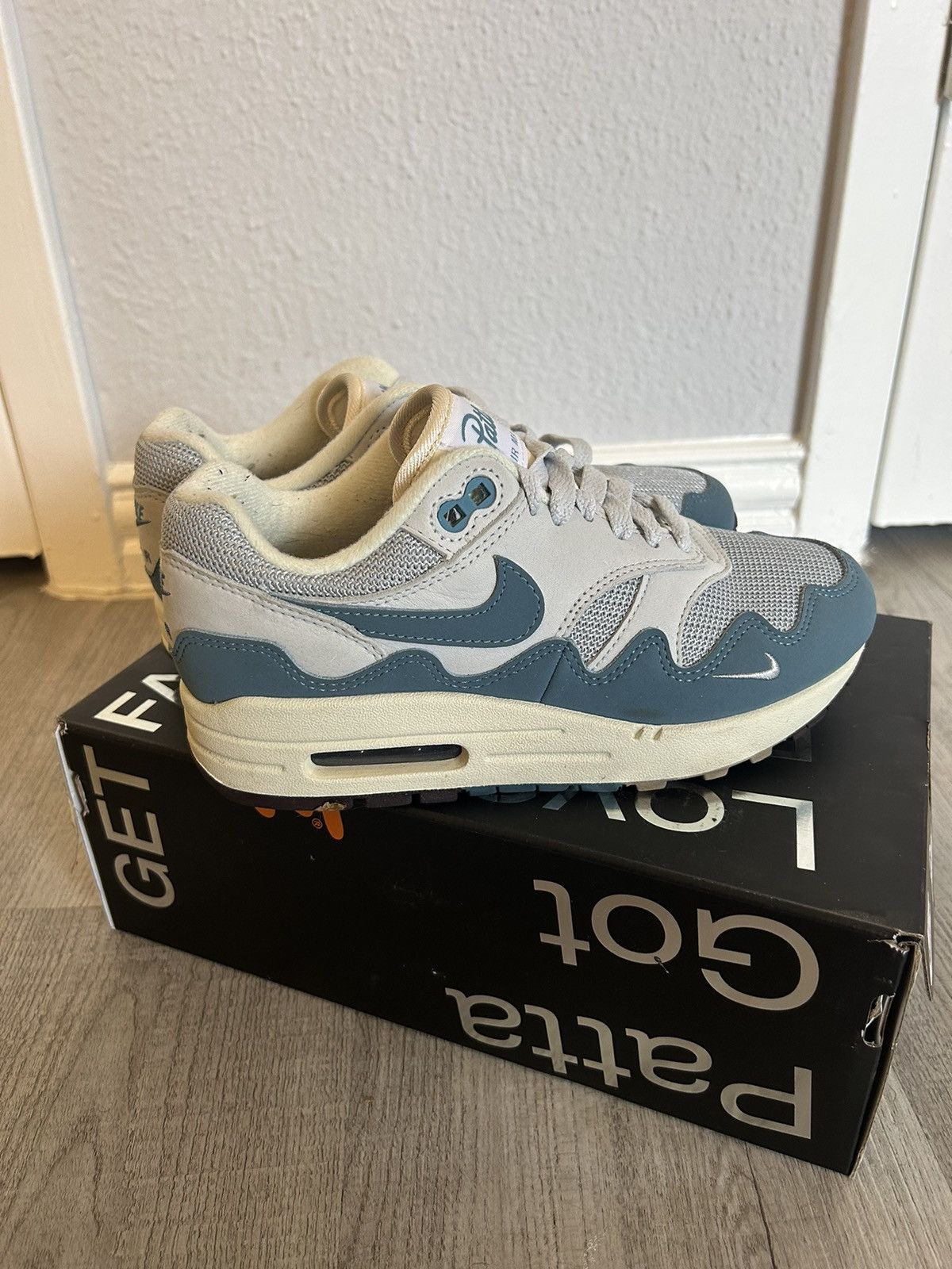 Nike × Patta Nike Air Max One x Patta “Noise Aqua” Size US 5.5 / IT 35.5 - 1 Thumbnail