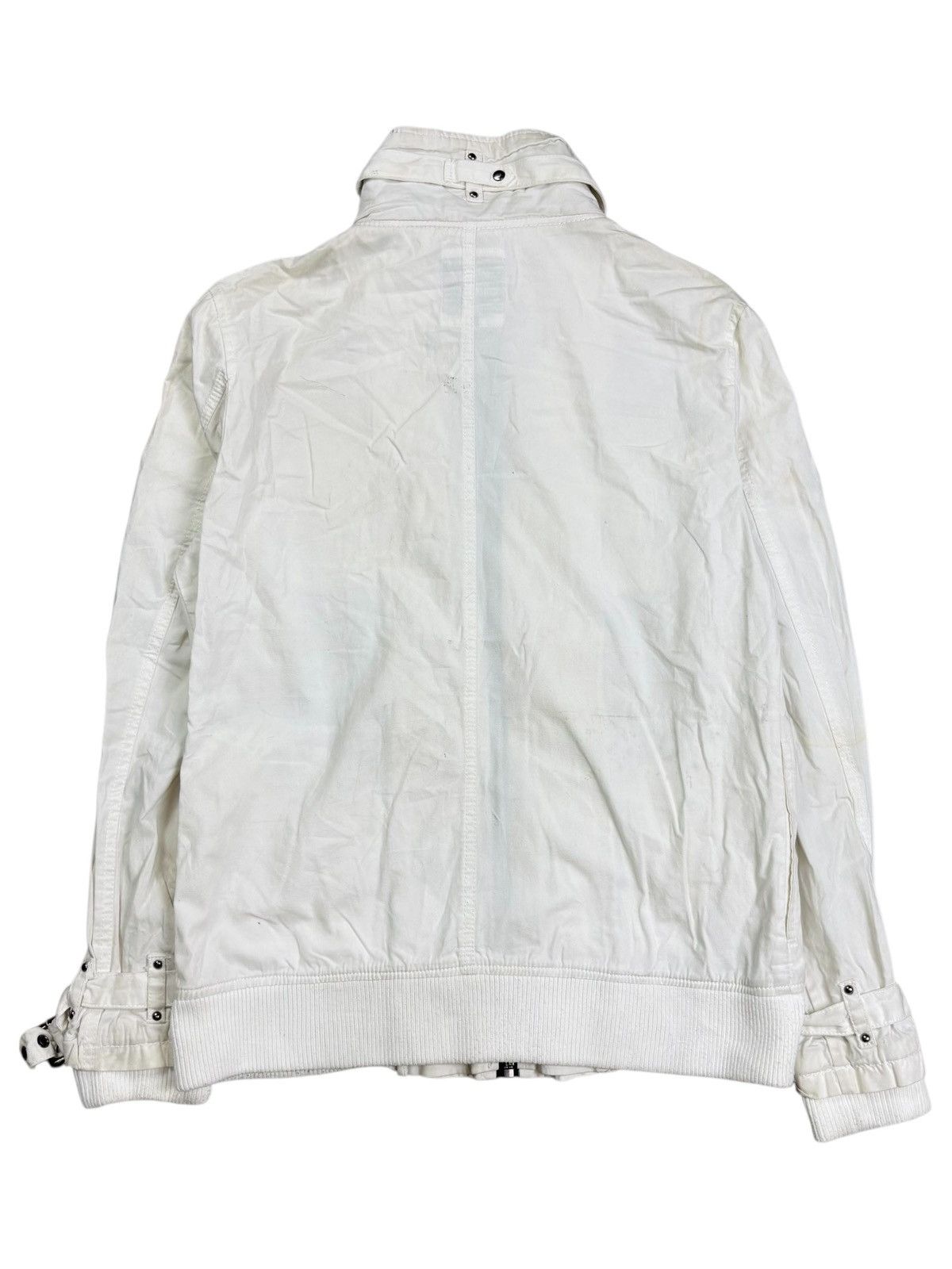 BUFFALO BOBS 2000s In The Attic - Apocalypse Style White Cargo Jacket Size US M / EU 48-50 / 2 - 5 Thumbnail