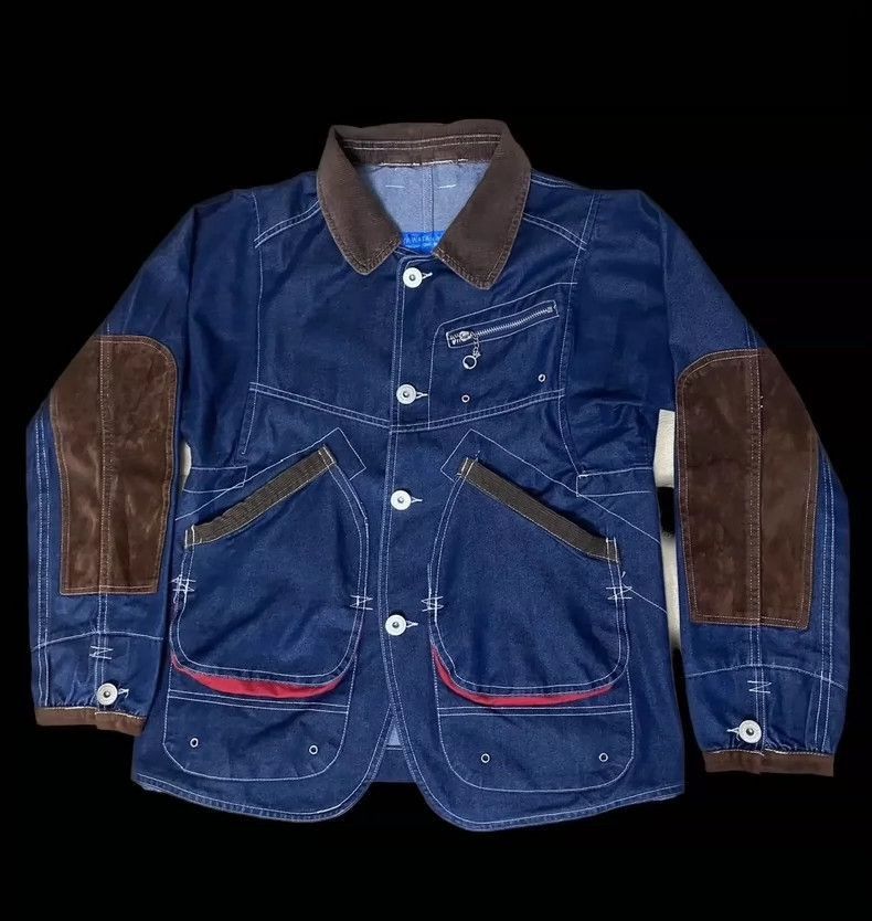 Junya Watanabe Junya Watanabe COMME des GARCON Denim Jacket Size US M / EU 48-50 / 2 - 2 Thumbnail