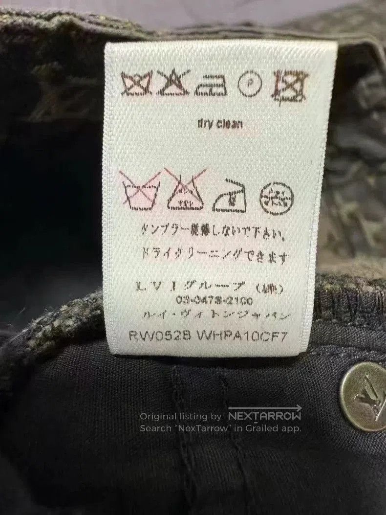 Louis Vuitton Louis Vuitton Monogram Print Denim Jeans-yf. Size 36" / US 14 / IT 50 - 5 Thumbnail