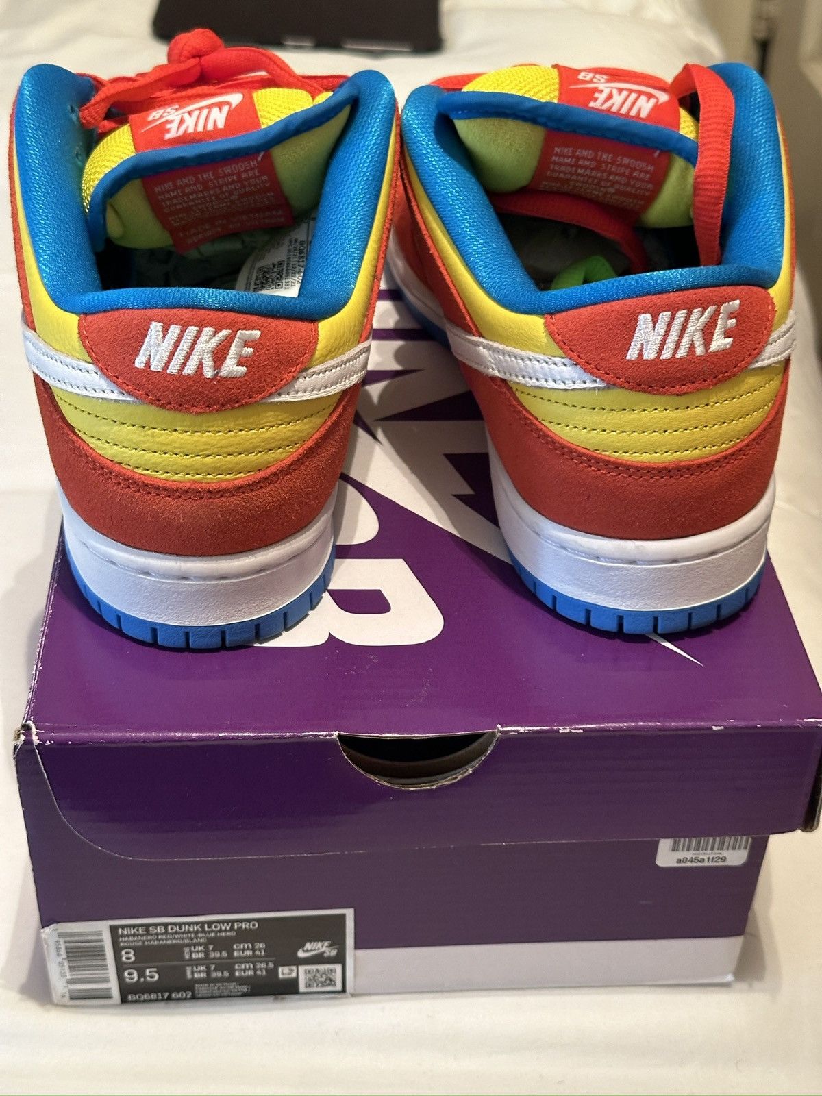 Nike Nike sb dunks bart Simpson Size US 8 / EU 41 - 5 Thumbnail