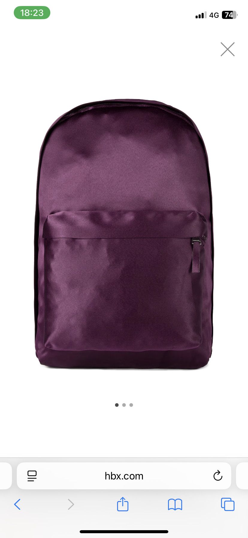 Eastpak Raf Simons x Eastpack burgundy backpack Size ONE SIZE - 5 Thumbnail