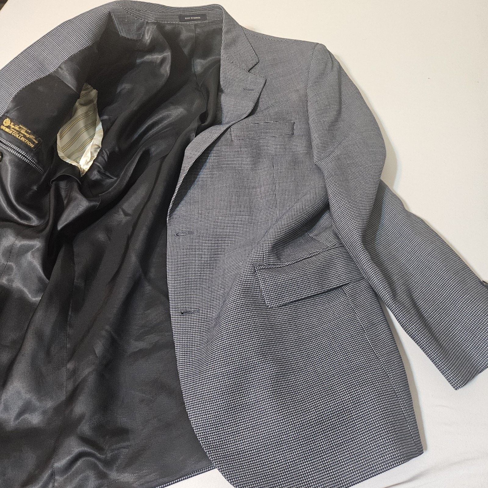 Daniel Cremieux Ing Loro Piana Cremieux Men’s Wool Sport Coat Blazer 42R Size 42R - 5 Thumbnail