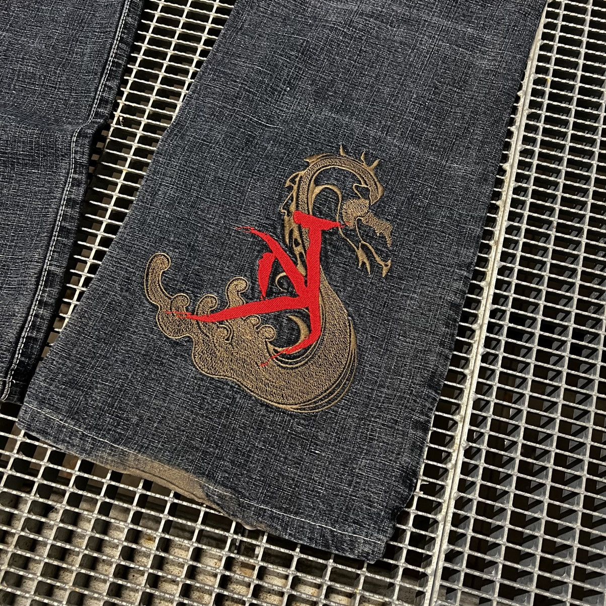 Armani Vintage Denim Jeans Armani Jeans Japan Stayle Big Logo Size US 36 / EU 52 - 3 Thumbnail