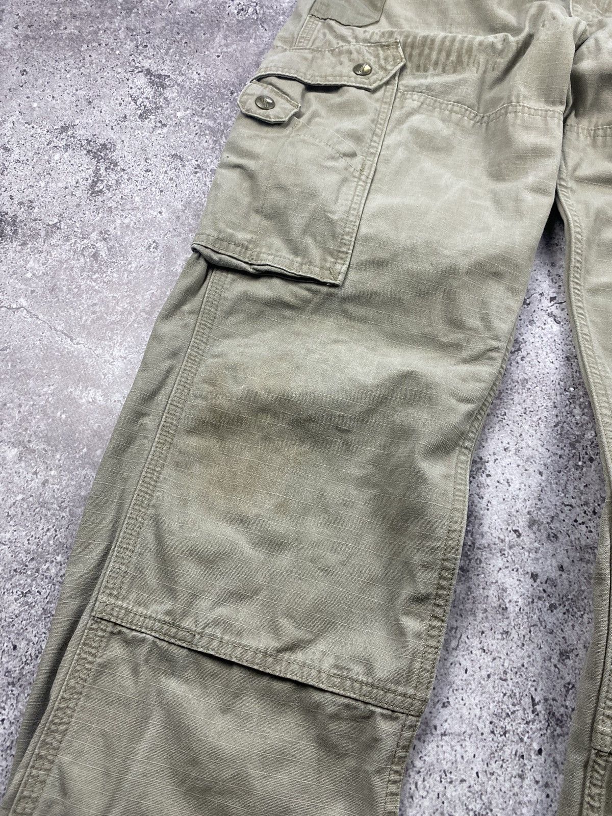 Carhartt × Vintage Vintage Carhartt Y2K Carpenter Pants Workwear Very Rare 00’s Size US 32 / EU 48 - 6 Thumbnail