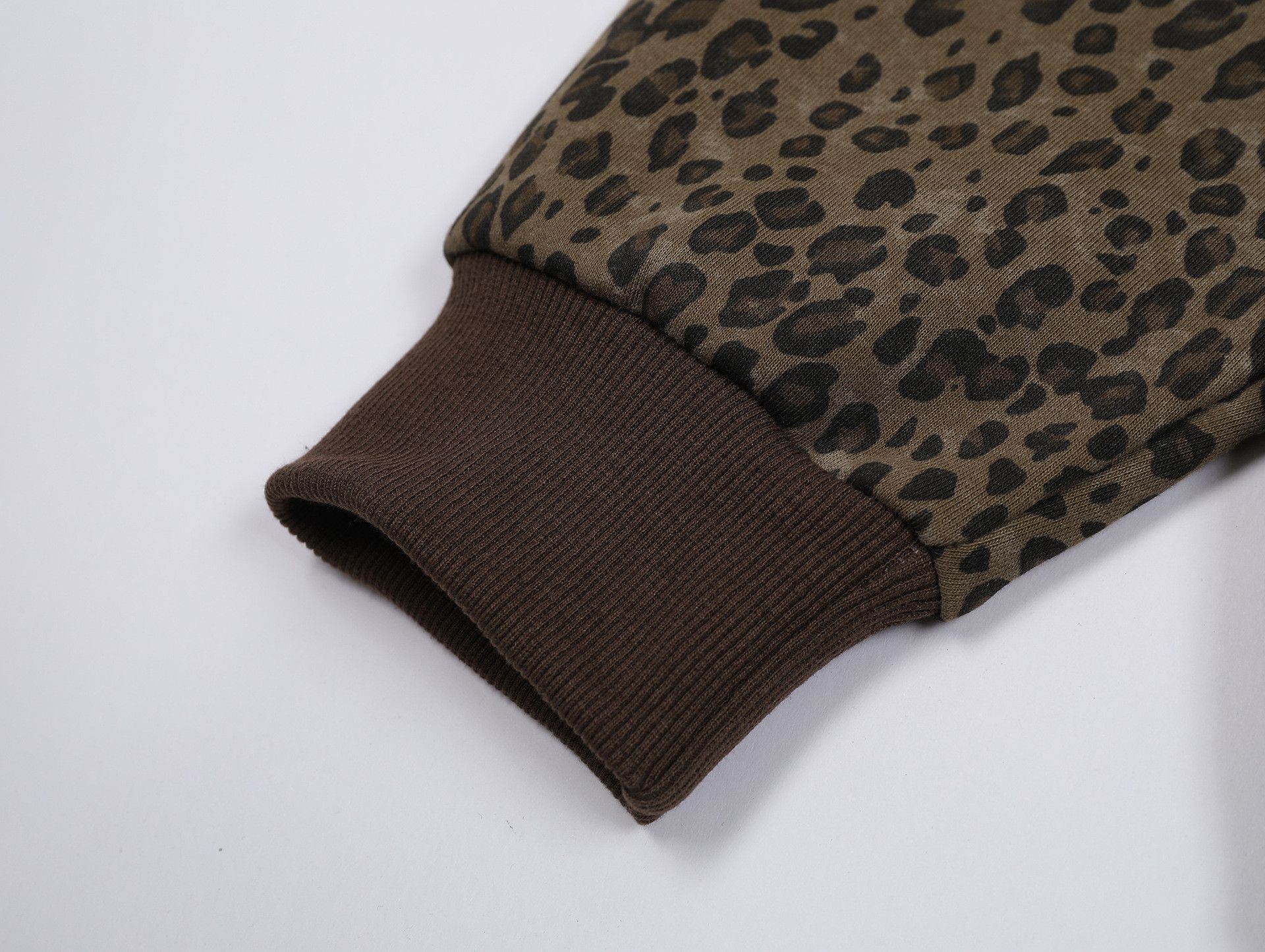 Designer × Japanese Brand Oversized Leopard Hoodie Sweater Zip Up Y2K Size US M / EU 48-50 / 2 - 5 Thumbnail
