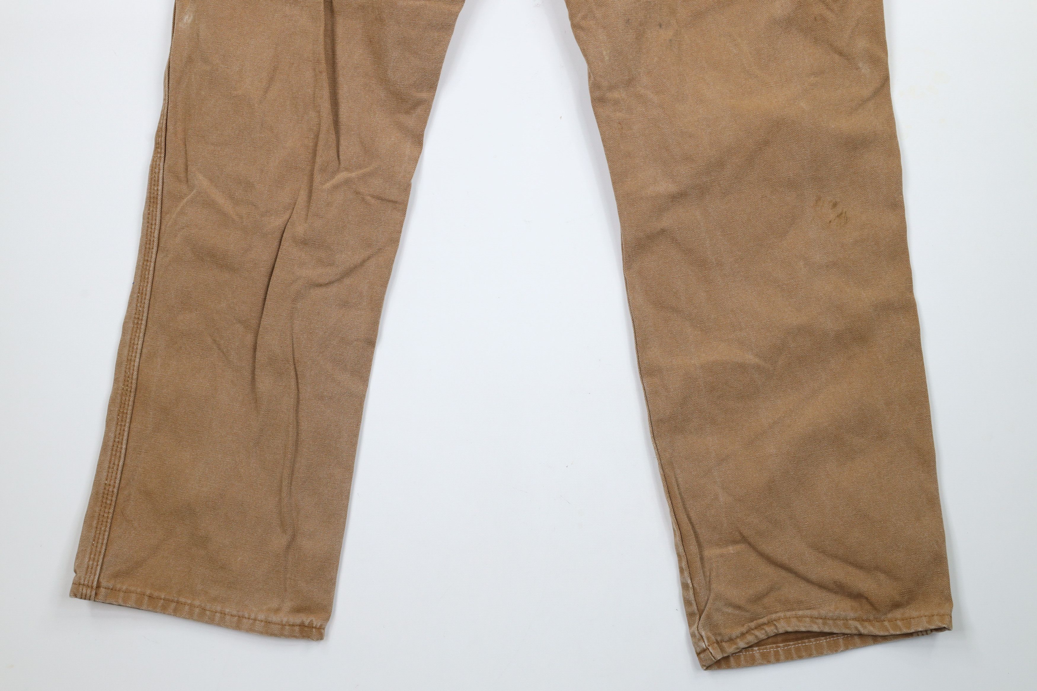 Dickies × Vintage Vintage Y2K Dickies Relaxed Canvas Wide Leg Dungaree Pants Size US 34 / EU 50 - 14 Thumbnail