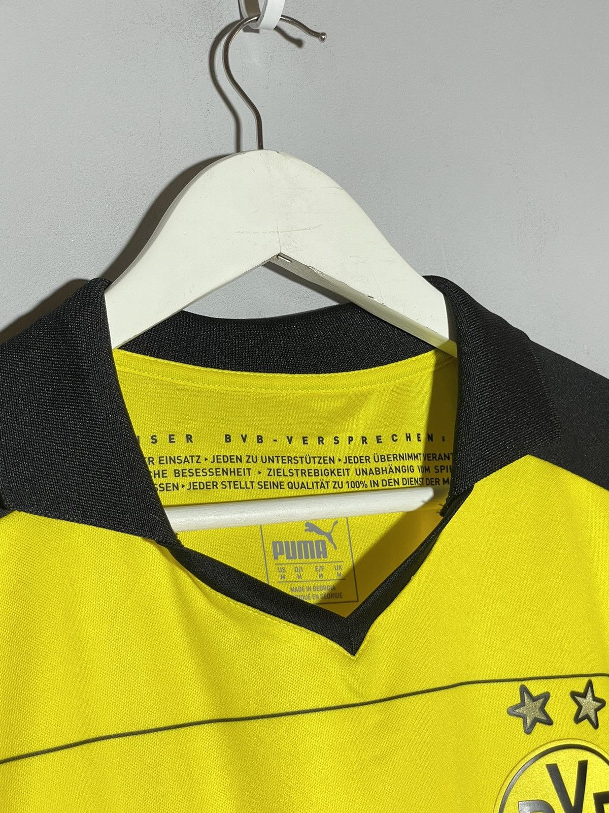 Puma Borussia Dortmund BVB Puma 2015/16 Home Football Shirt Size US M / EU 48-50 / 2 - 12 Thumbnail