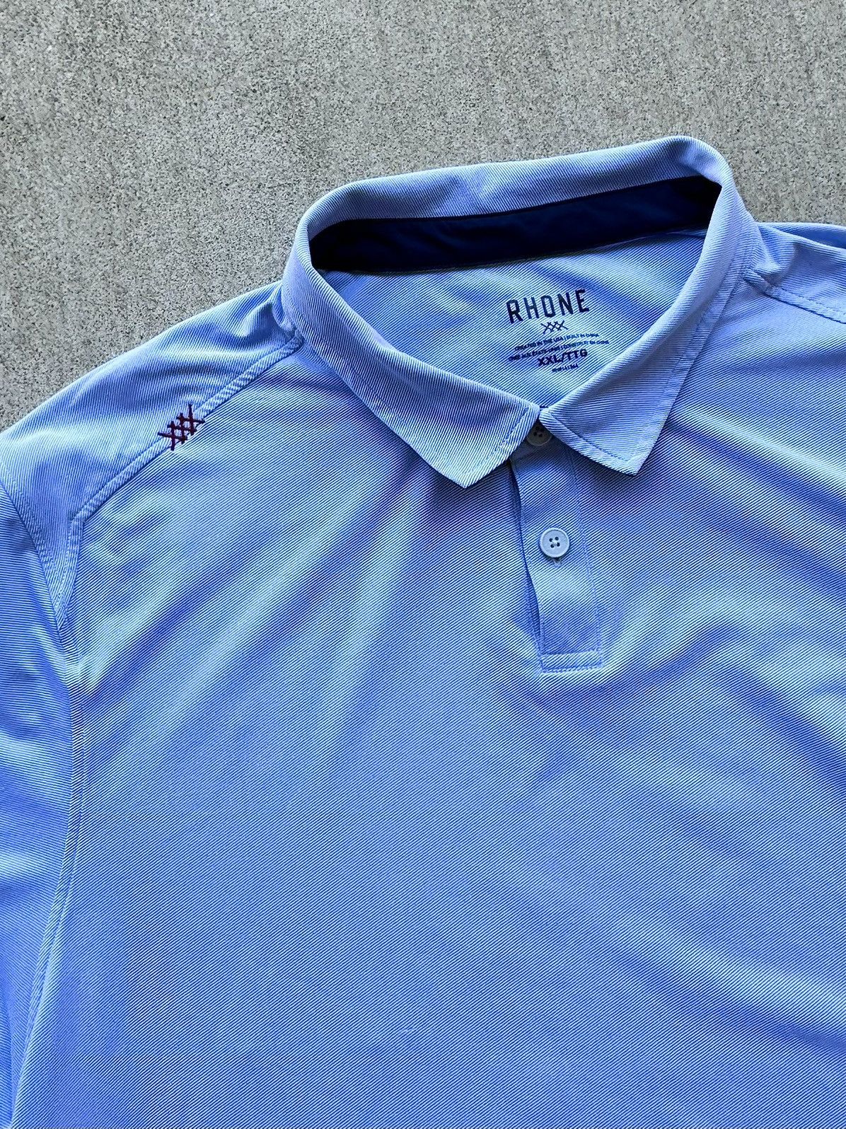 Rhone Rhône Golf Polo Shirt Men Size 2XL Performance Stretch Size US XXL / EU 58 / 5 - 2 Thumbnail