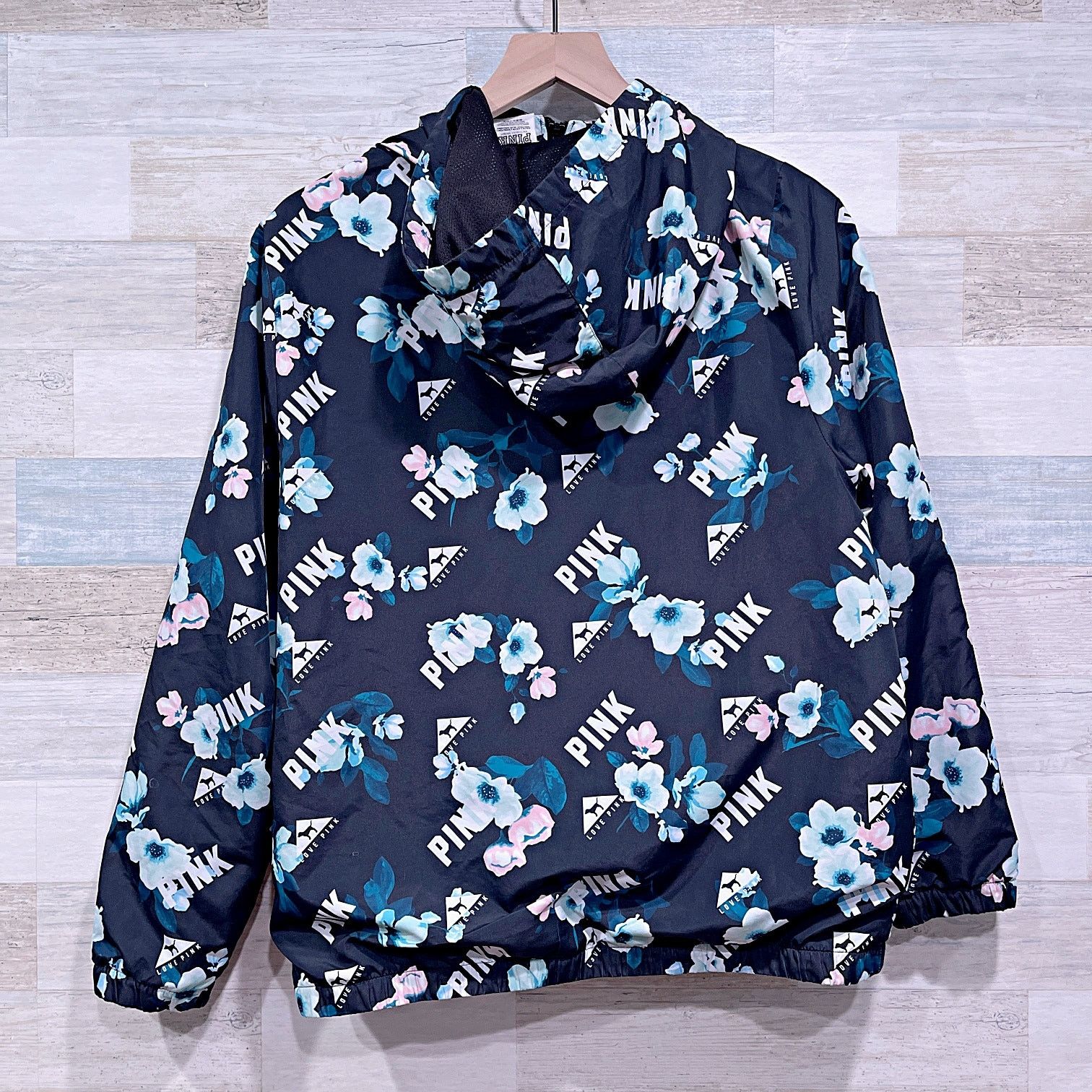 Pink × Victoria's Secret PINK Victorias Secret Floral Windbreaker Jacket Womens XS Size XS / US 0-2 / IT 36-38 - 4 Thumbnail