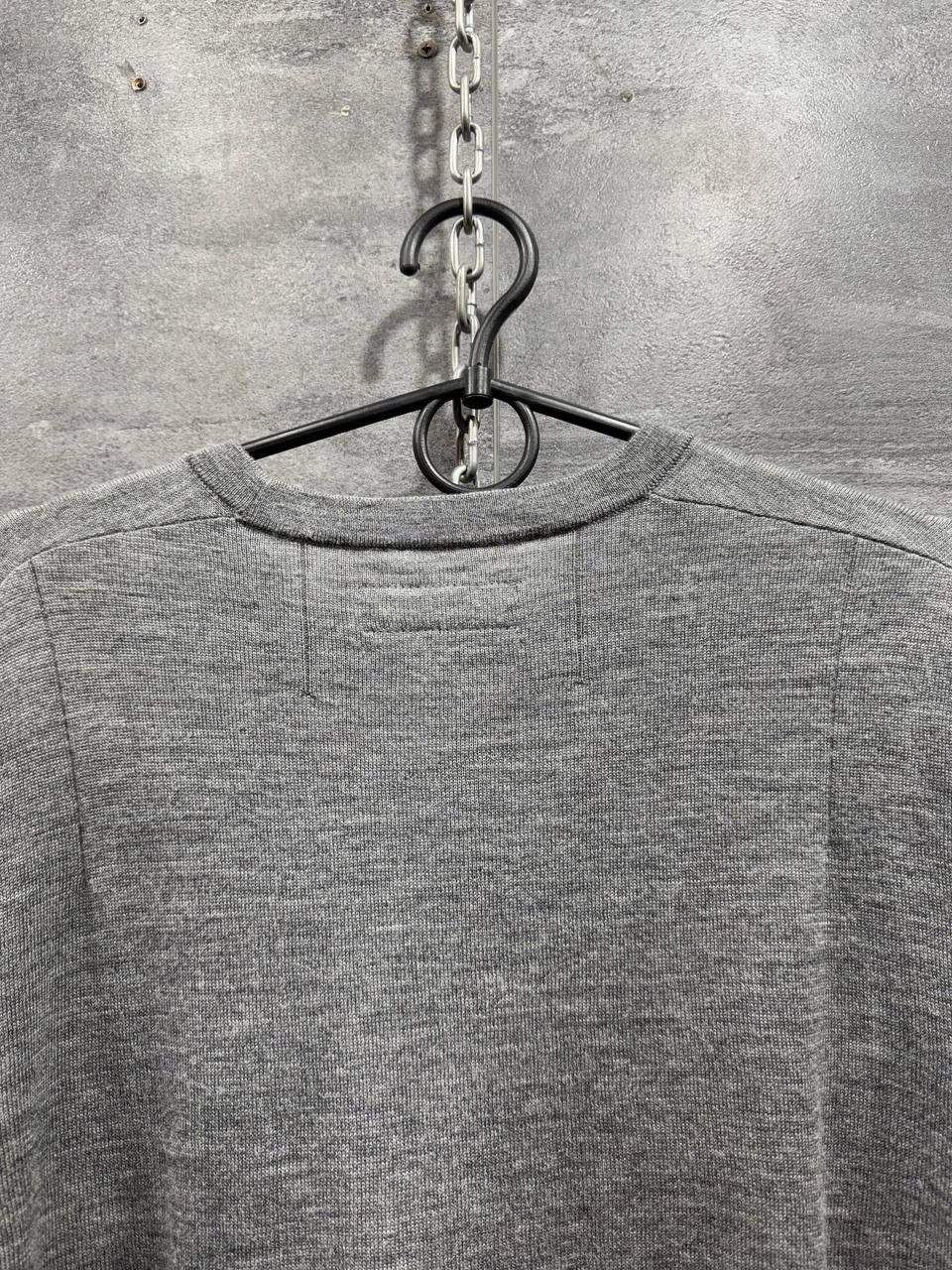 Allsaints × Designer × Japanese Brand Allsaints Sweater Grey Crewneck Merino Wool Designer Luxury Size US S / EU 44-46 / 1 - 7 Thumbnail