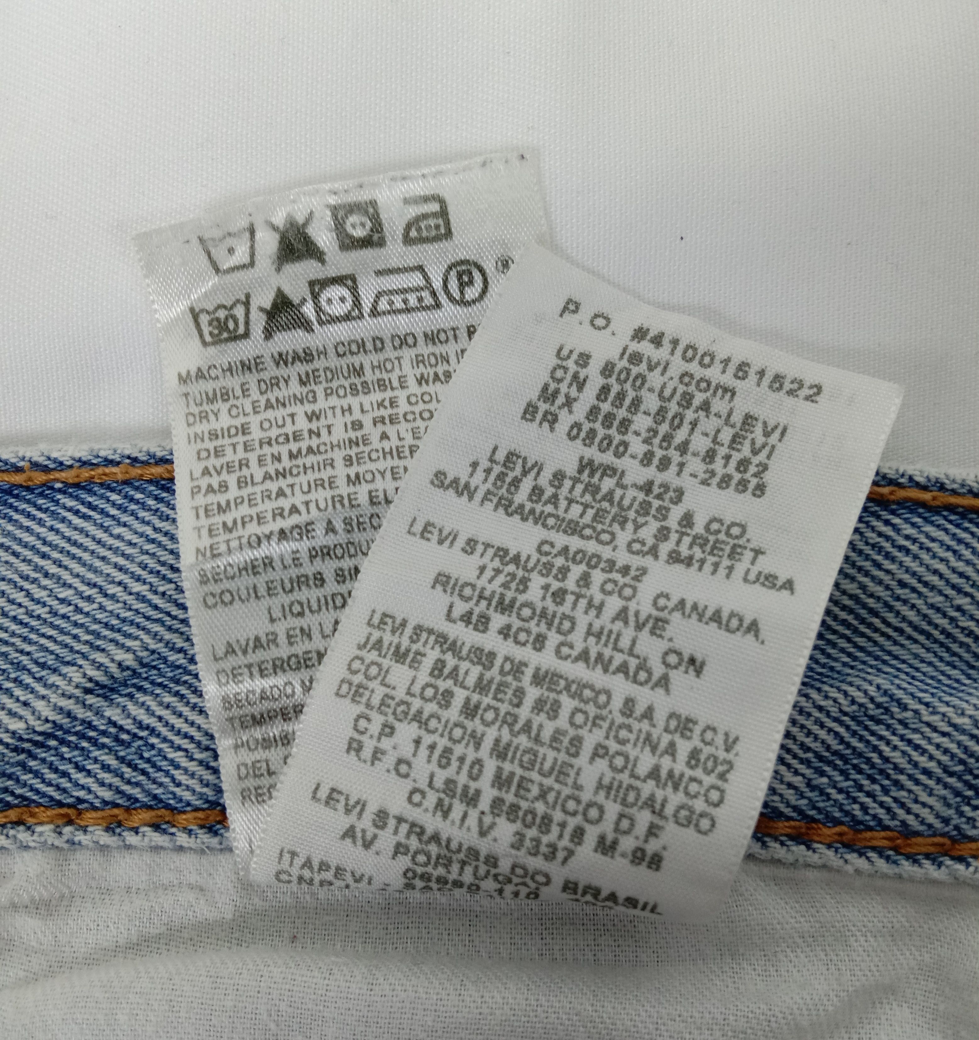 Levi's Vintage Levi's 505 Jeans Light Wash Regular Fit Denim Size US 42 / EU 58 - 14 Thumbnail