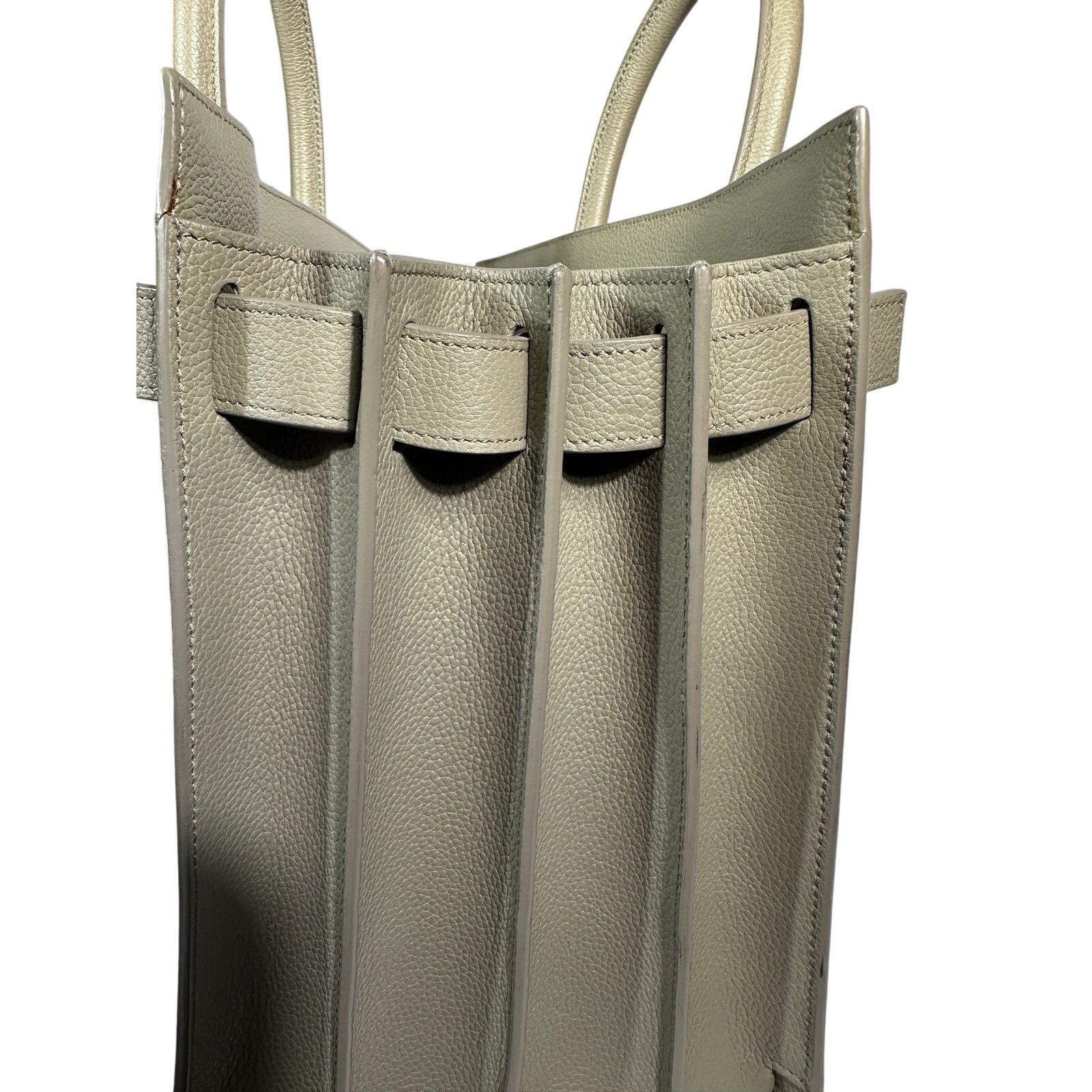 Yves Saint Laurent YVES SAINT LAURENT YSL Classic Sac De Jour Baby Tote Beige Size ONE SIZE - 10 Thumbnail
