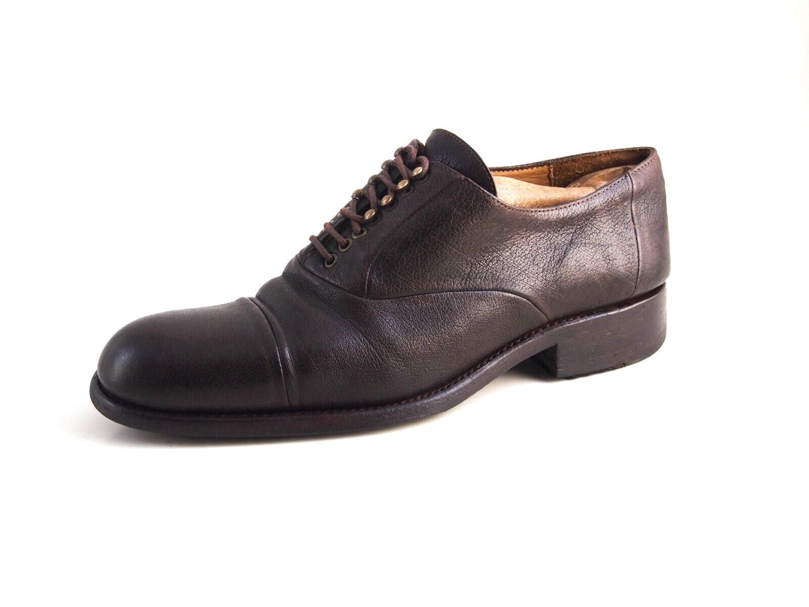 Designer Jean Baptiste Rautureau Oxfords Brown Leather EU 41 US 8 Size US 8 / EU 41 - 1 Thumbnail
