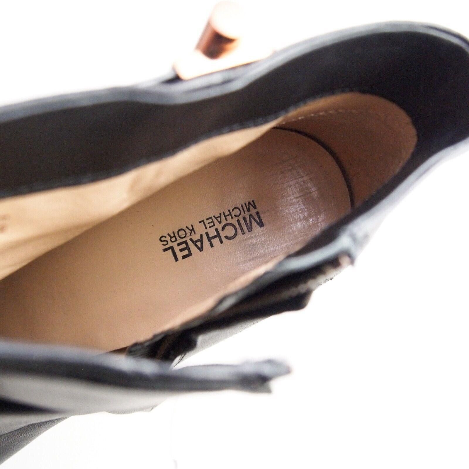 Michael Kors Michael Kors Gloria Booties Heels Black US 8.5 M EU 39 Size US 8.5 / IT 38.5 - 10 Thumbnail