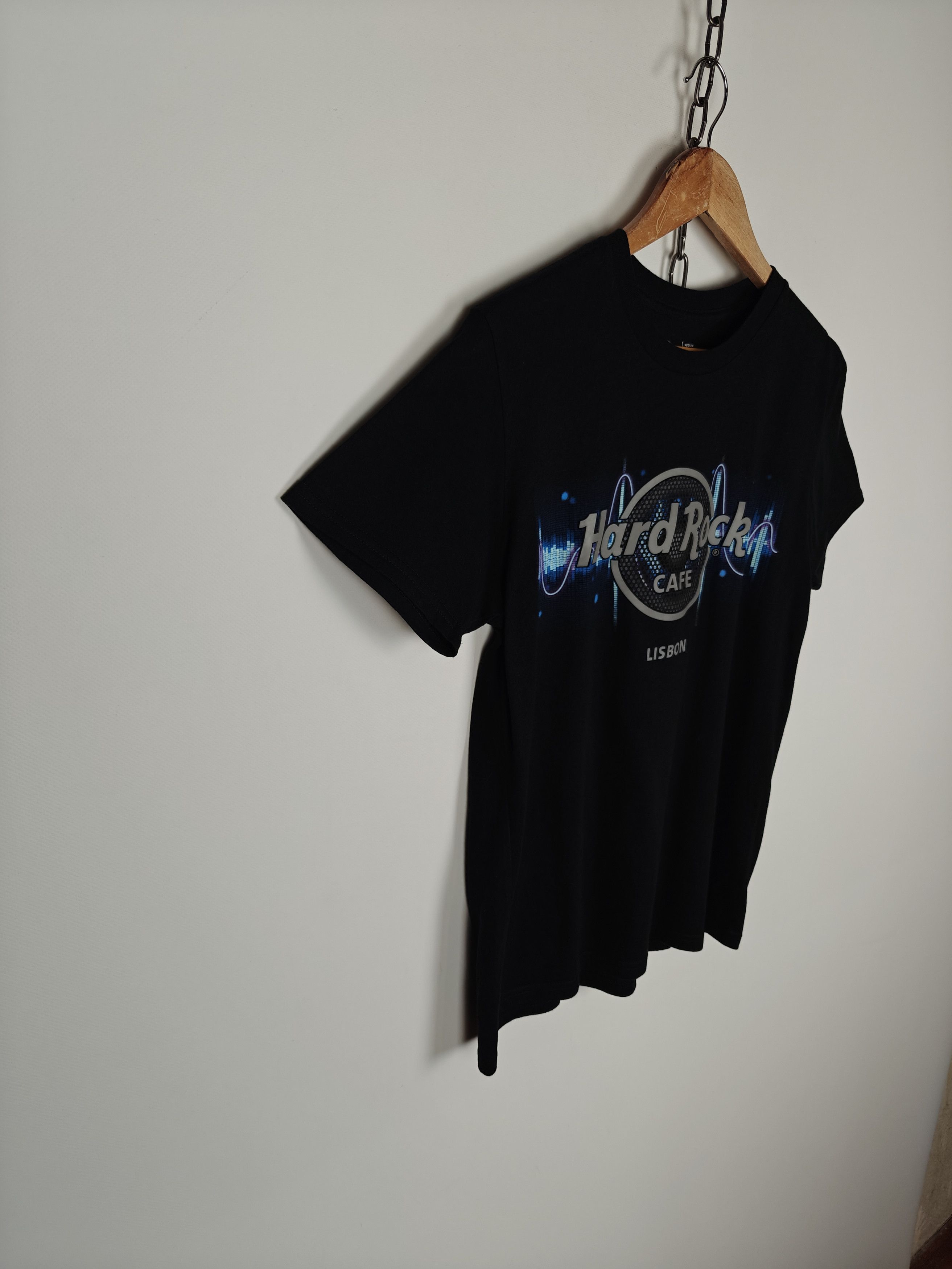 Hard Rock Cafe Hard Rock Cafe Lisbon T-Shirt Black Tee size M Size US M / EU 48-50 / 2 - 5 Thumbnail