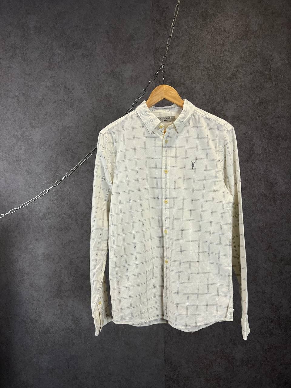 Allsaints Allsaints designer logo shirt Size US S / EU 44-46 / 1 - 1 Thumbnail