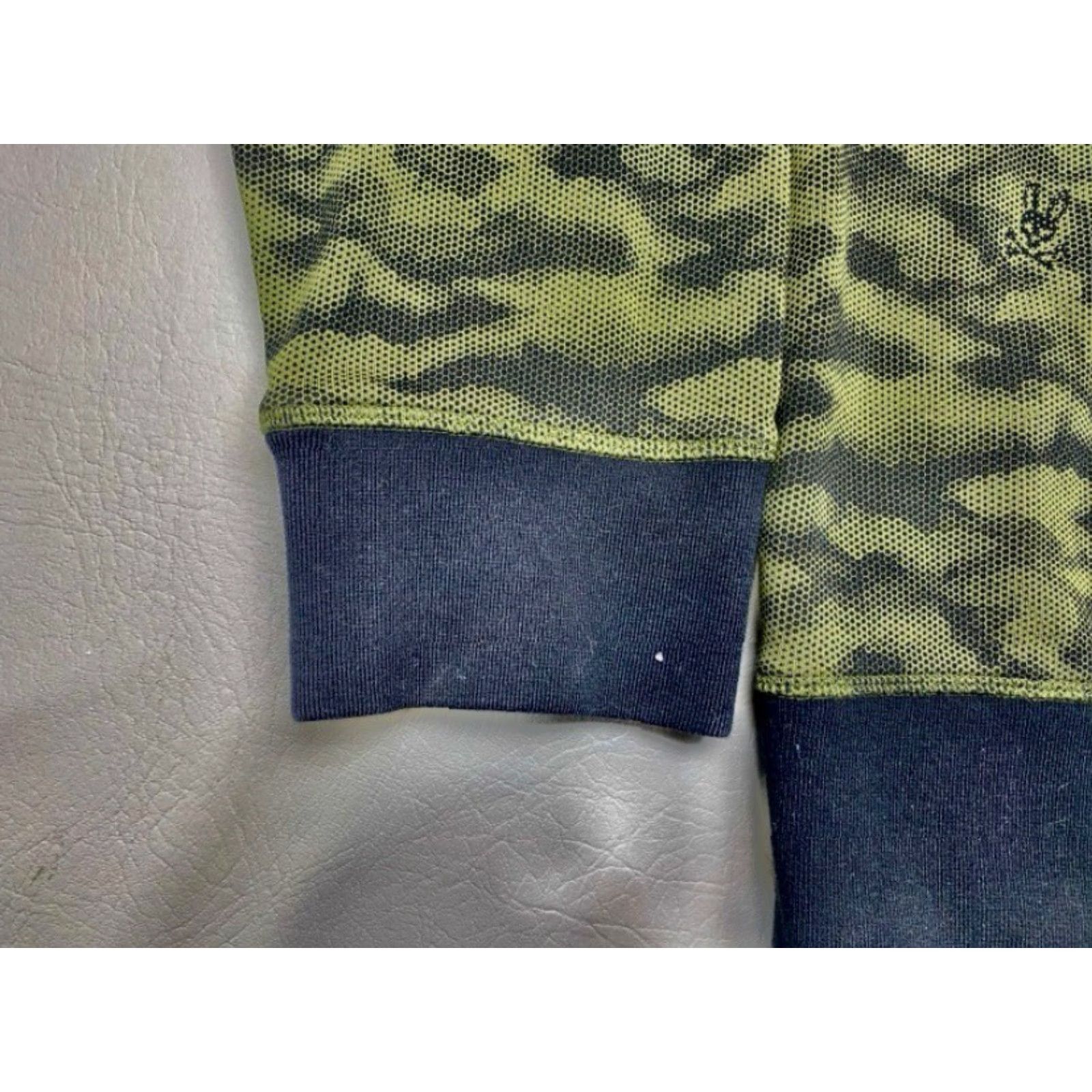 Psycho Bunny Psycho Bunny Rockaway Camo Print Full Zip Up Hoodie Mens Green 3XL Size US XXL / EU 58 / 5 - 3 Thumbnail