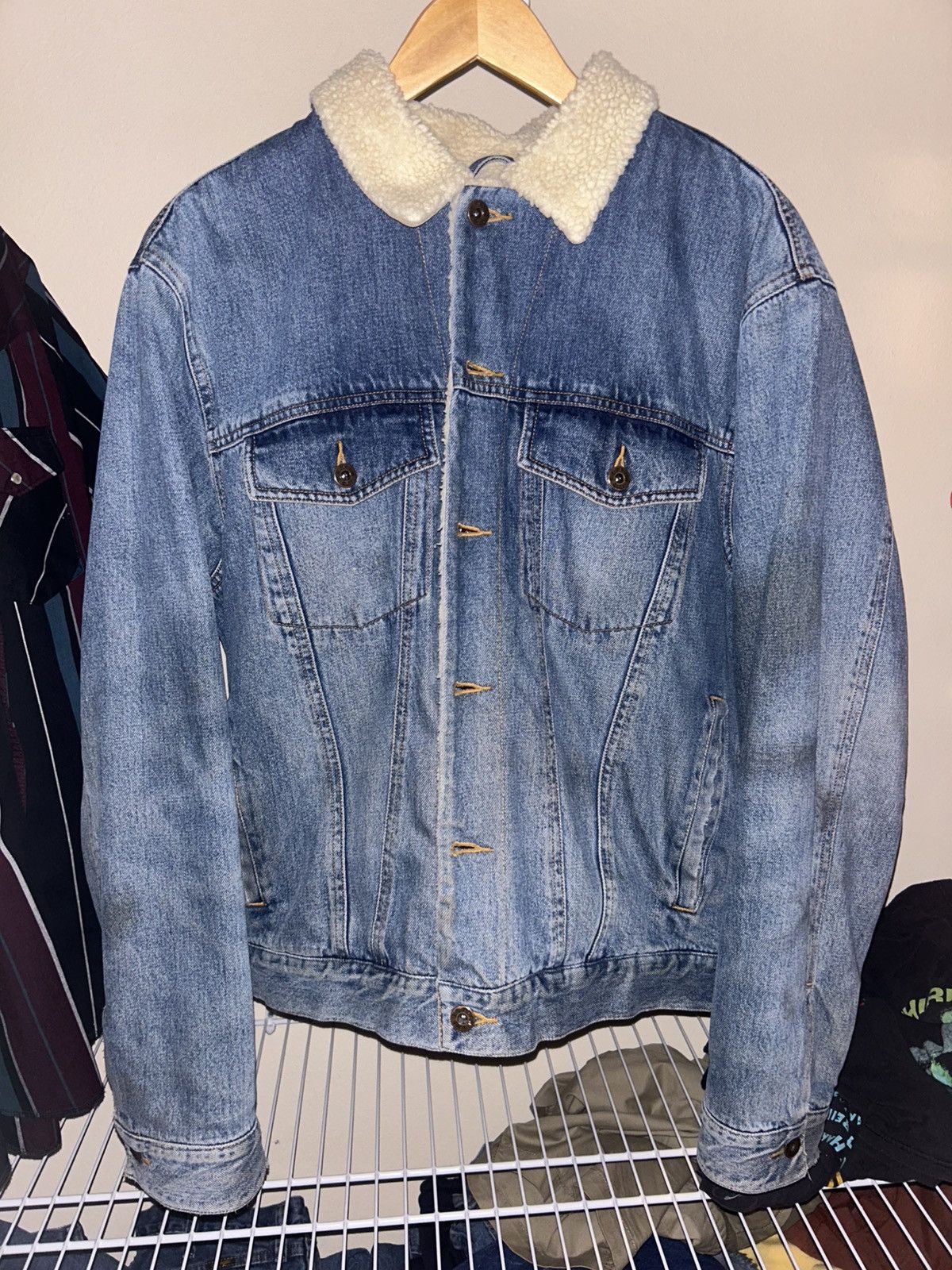 L.L. Bean Vintage ll bean denim sherpa trucker jacket medium Size US M / EU 48-50 / 2 - 1 Thumbnail