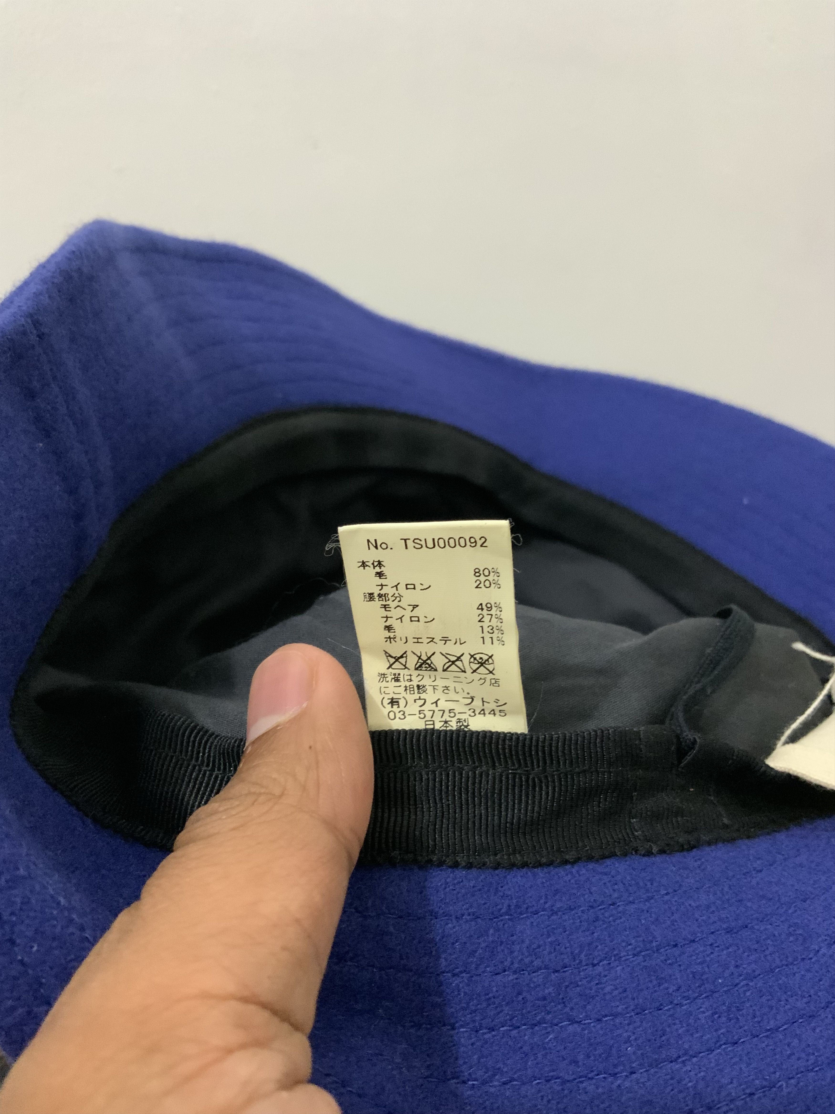 CA4LA Ca4la Indigo Japan Made Indigo Bucket Hat Size ONE SIZE - 13 Thumbnail