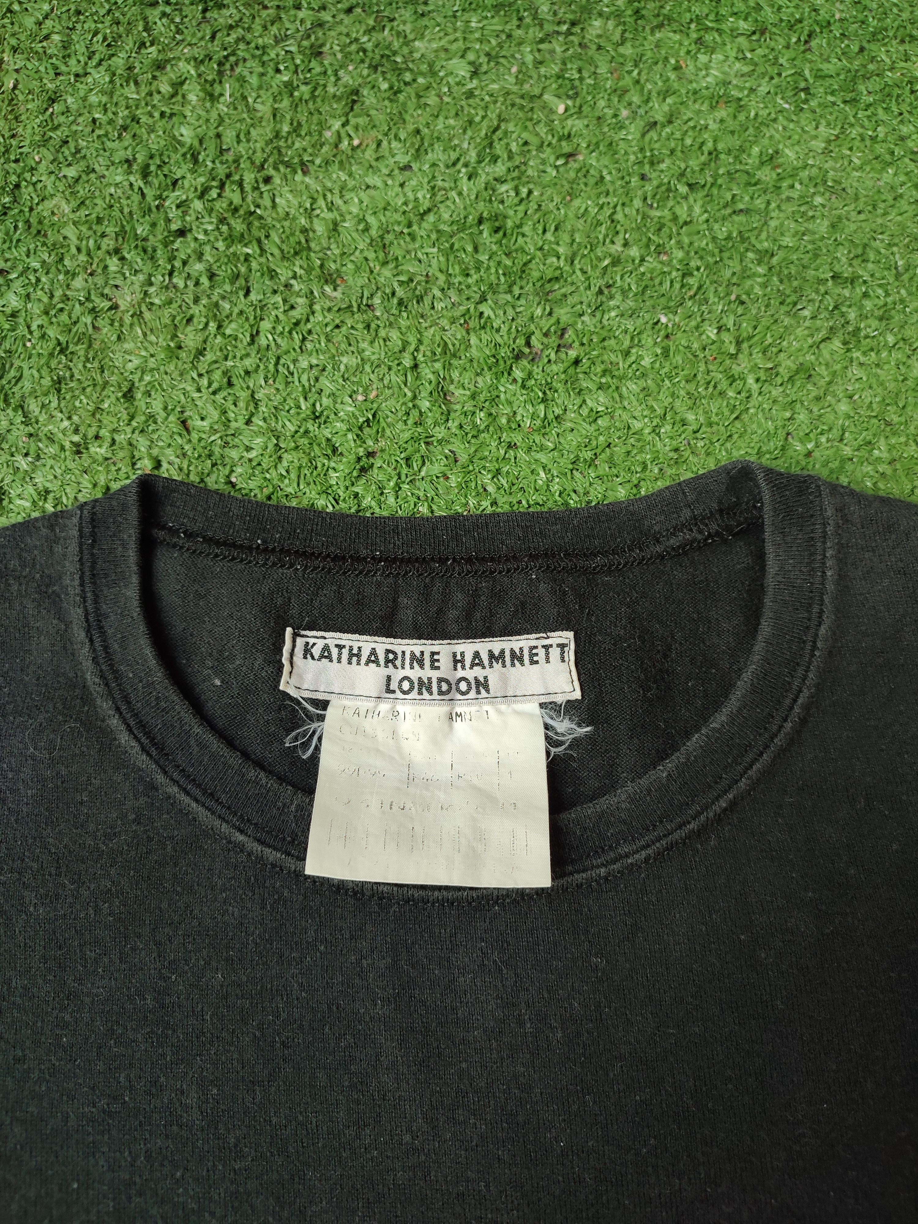 Katharine Hamnett London KATHARINE HAMNETT LONDON SPELL OUT VINTAGE Size US S / EU 44-46 / 1 - 6 Thumbnail