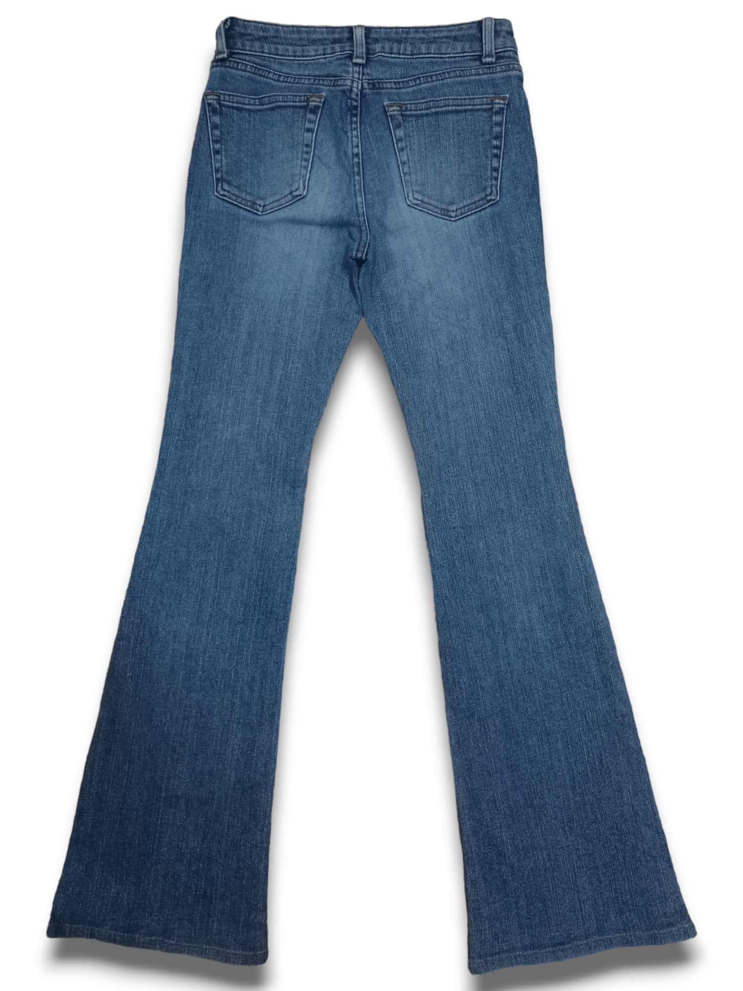 Hysteric Glamour × Japanese Brand Vintage Japanese Blue Wash Flare Distressed Jeans Size 24" / US 00 / IT 34 - 4 Thumbnail