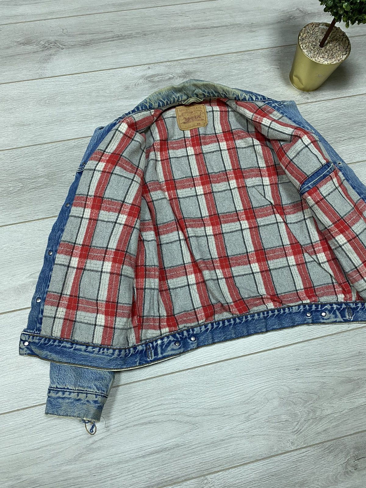 Levi's Levi’s vintage denim jacket buttons Size US M / EU 48-50 / 2 - 3 Thumbnail