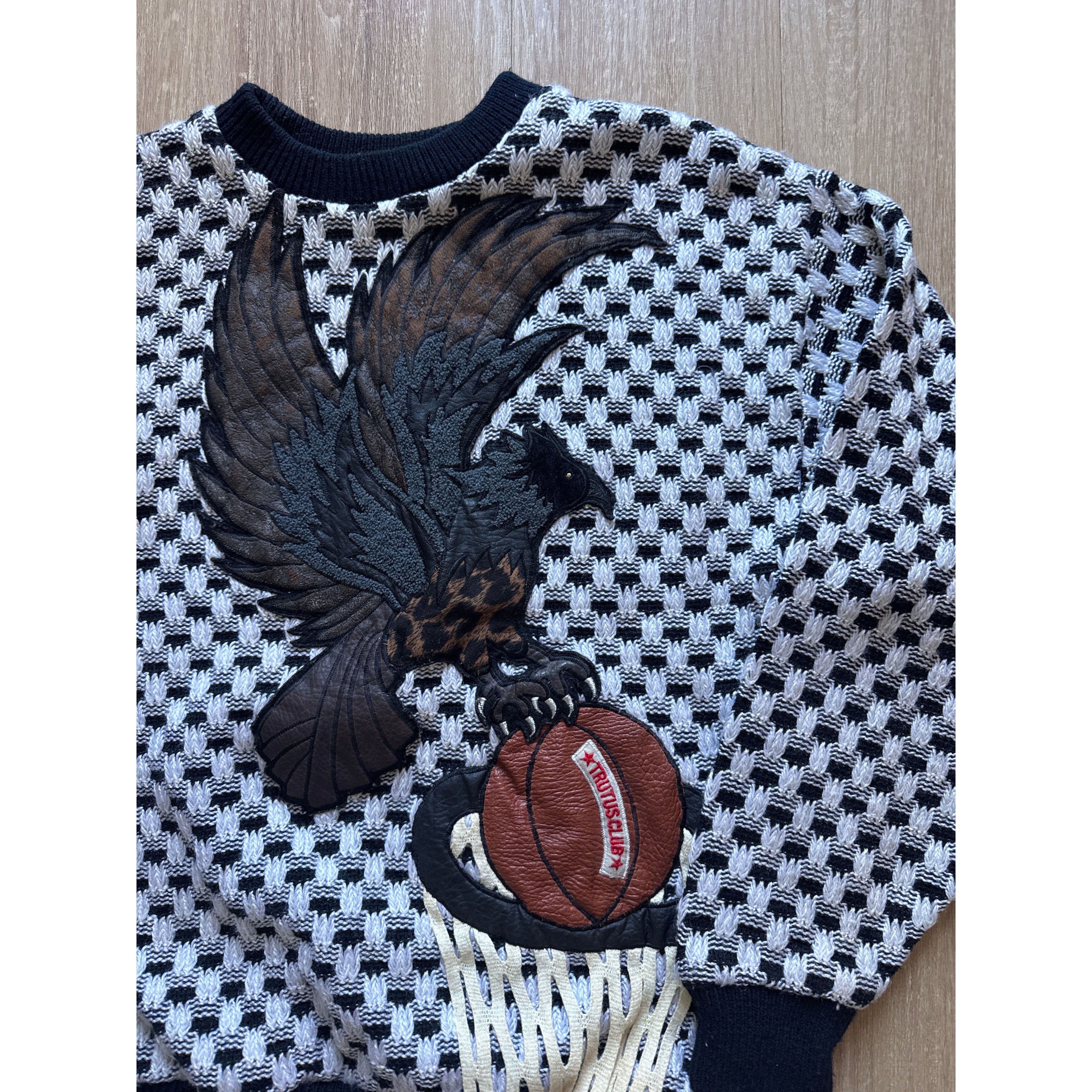 Other Vintage 90s Biancara Trutus Club Basketball Acrylic Falcon S Size US M / EU 48-50 / 2 - 2 Thumbnail