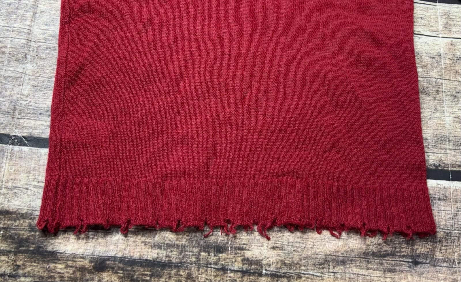 Other Minnie Rose Cashmere Sweater Women's XS Fringe Crew Neck Size XS / US 0-2 / IT 36-38 - 7 Thumbnail