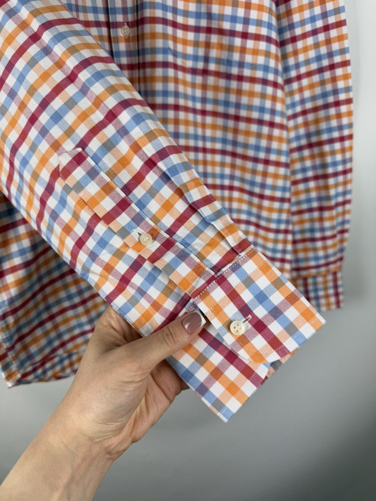 Paul & Shark Paul & Shark Men’s Long Sleeve Checked Plaid Button Up Shirt Size US L / EU 52-54 / 3 - 10 Thumbnail